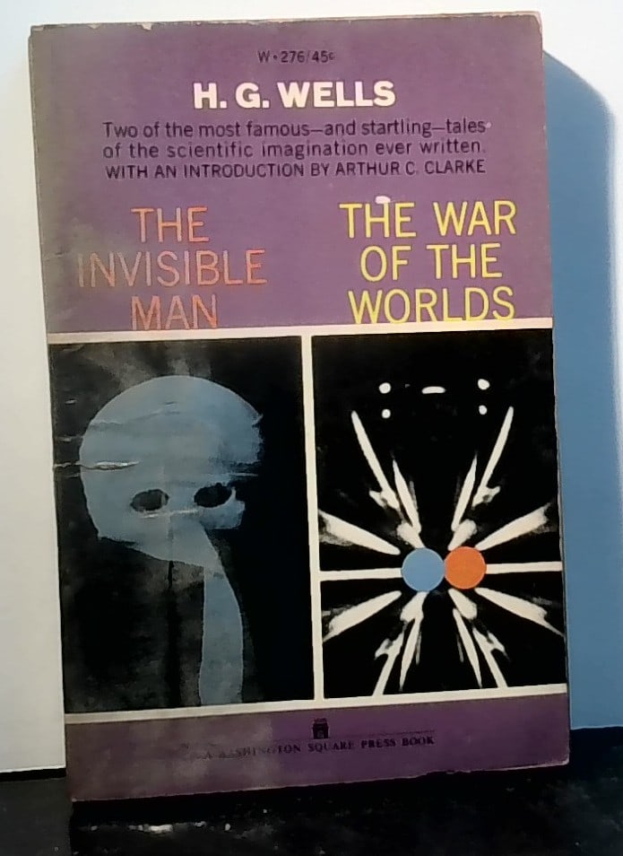 The Invisible Man and WORLD OF THE WORLD BY H .G. WELLS 1962 1ST pbk Vg (1 of 2)