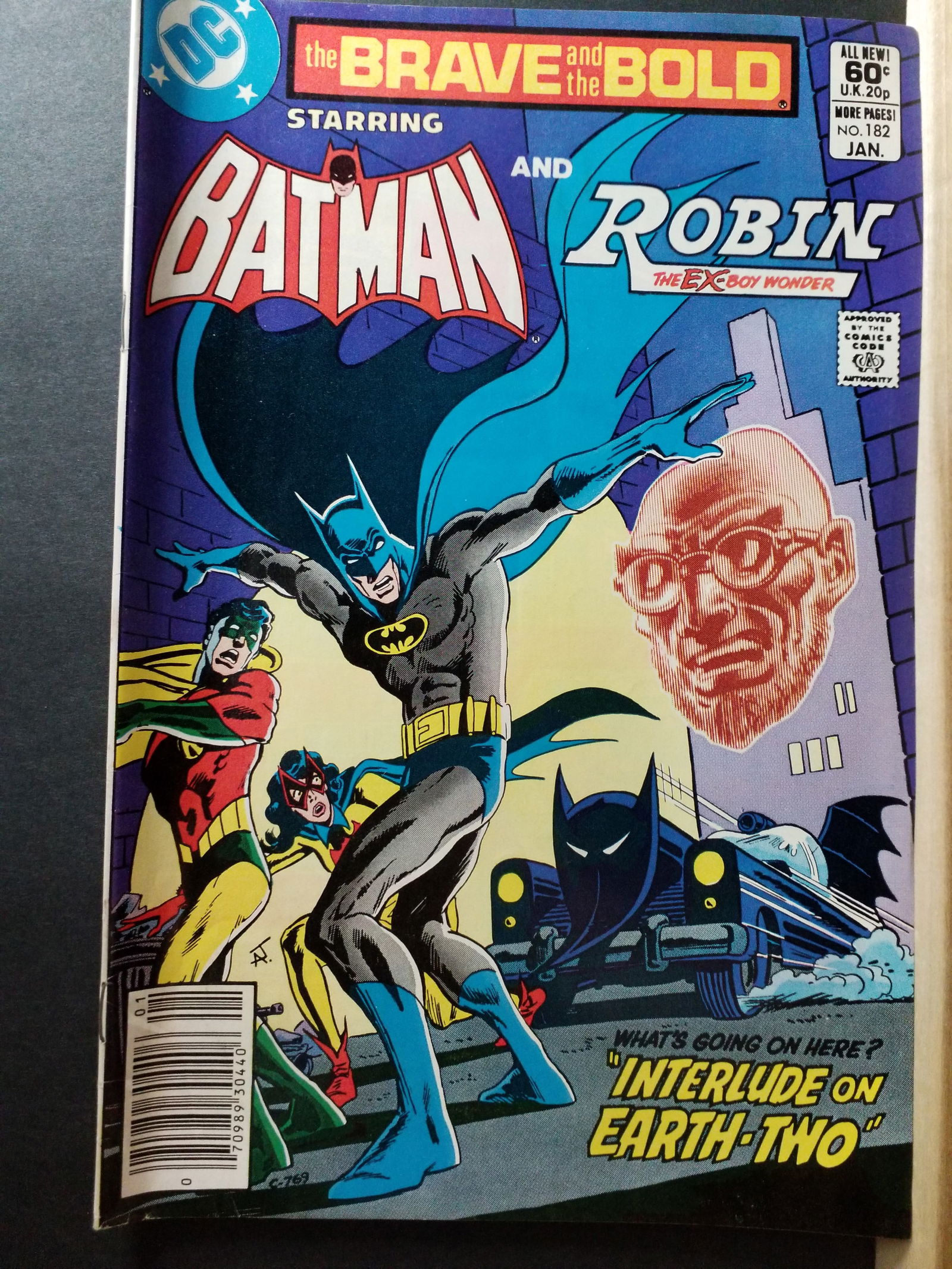BRAVE AND THE BOLD #182 BATMAN PROFESSOR HUGO STRANGE BATWOMAN Aparo VF+-NM: A Higher Grade comic. Although we are not comic book graders the majority of the comic books in this sale are in exceptional condition. All Comics come bagged and boarded, Please view pictures. Comic