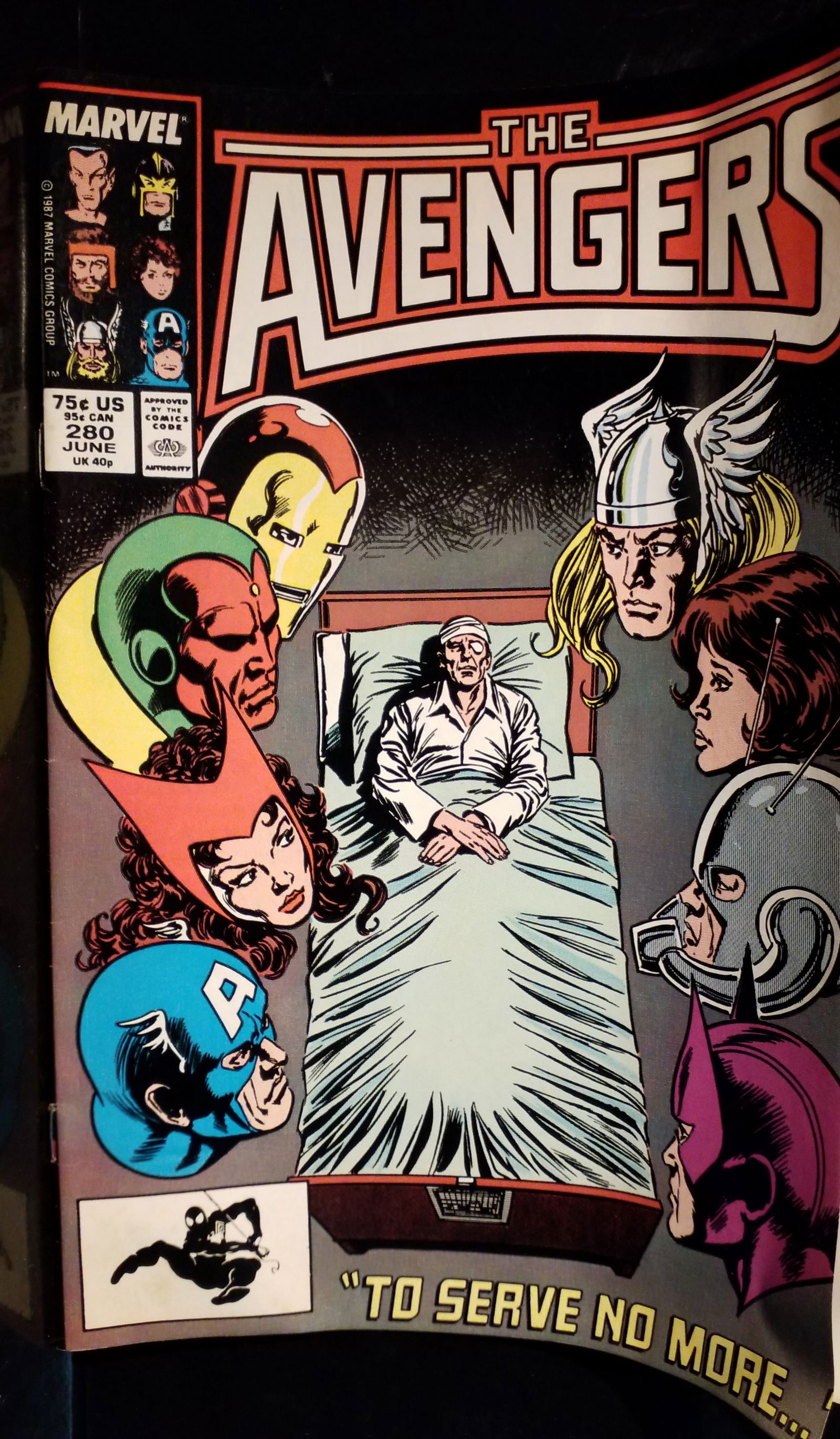 THE AVENGERS 280 NEWSSTAND Bob Hall Cover Iron Man Marvel Comics 1987 VF+-NM: A Higher Grade comic. Although we are not comic book graders the majority of the comic books in this sale are in exceptional condition. All Comics come bagged and boarded, Please view pictures. Comic