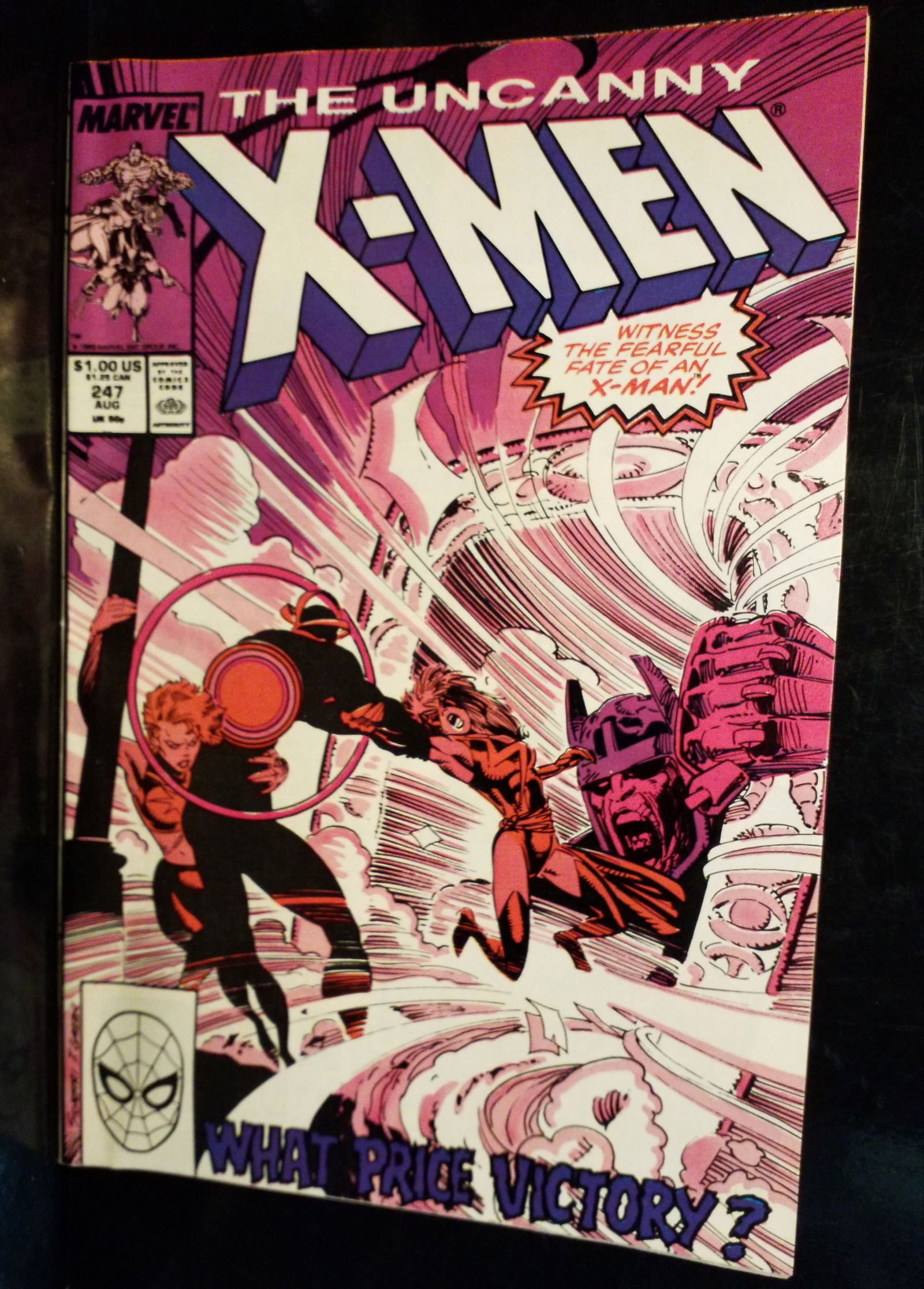 Uncanny X-Men #247 August 1989 Marvel Comics Marc Silvestri VF+-NM: A Higher Grade comic. Although we are not comic book graders the majority of the comic books in this sale are in exceptional condition. All Comics come bagged and boarded, Please view pictures. Comic