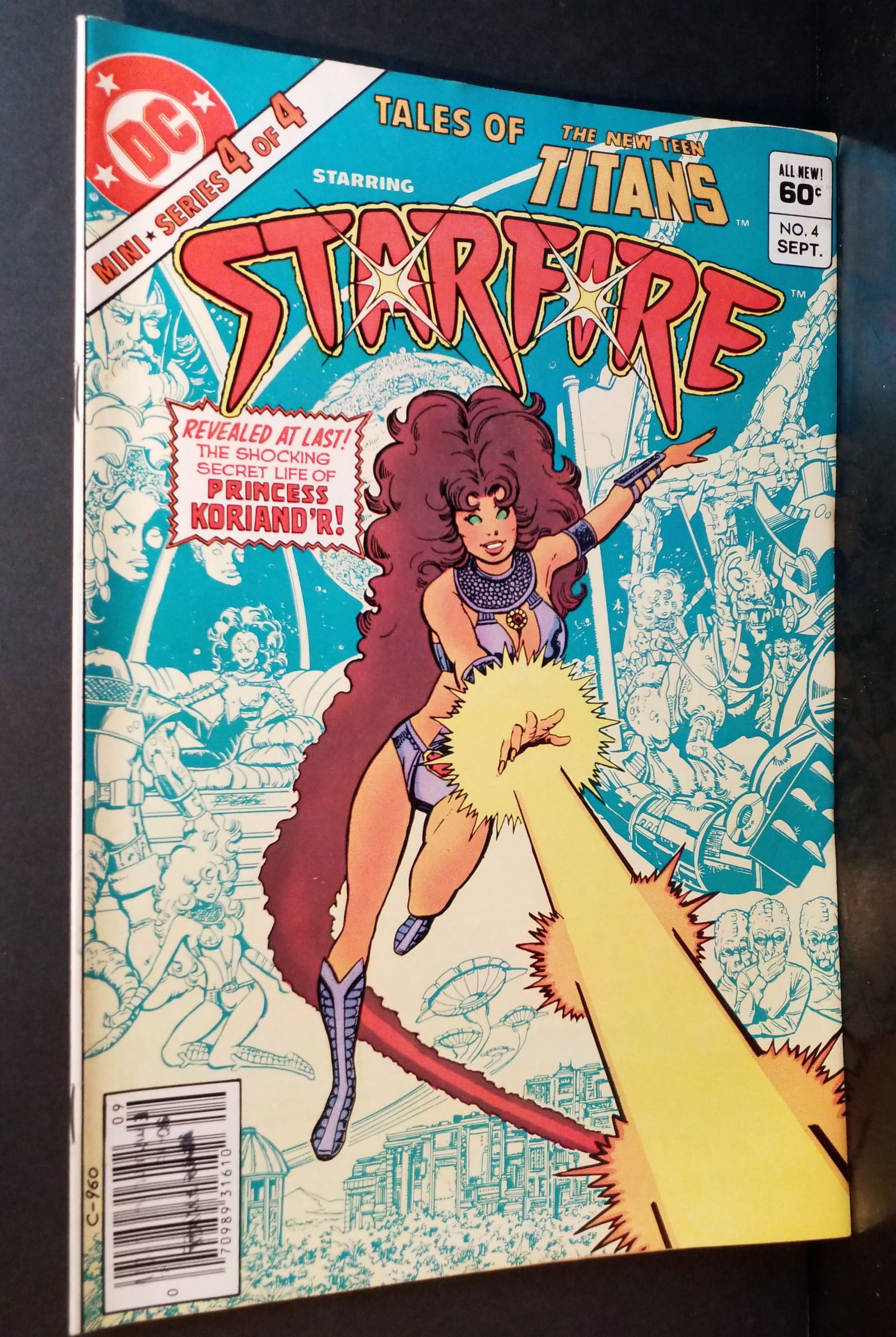 1982 DC TALES of the NEW TEEN TITANS Mini Series #4 STARFIRE Comic Book VF+-NM: A Higher Grade comic. Although we are not comic book graders the majority of the comic books in this sale are in exceptional condition. All Comics come bagged and boarded, Please view pictures. Comic