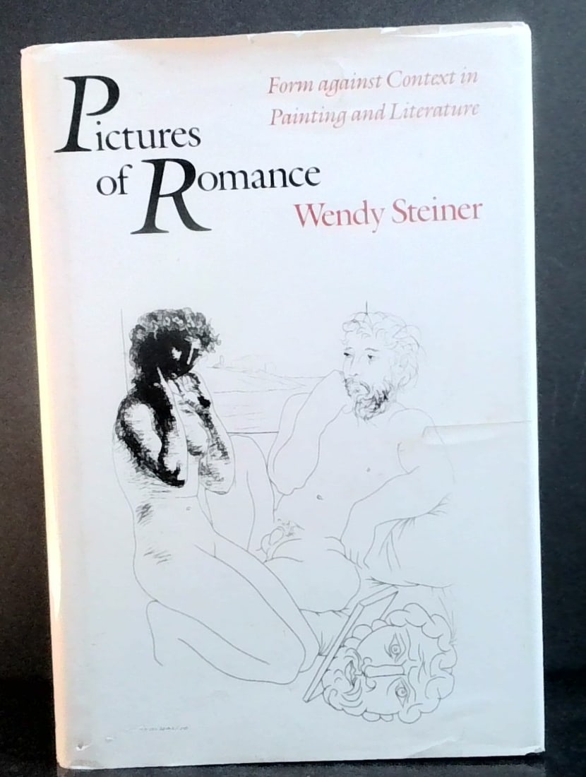 Pictures of Romance by Wendy Steiner Erotic Drawings Virgins Picasso 1988 1st dj illustrated: Unusual book, Published by Chicago University Press, nicely illustrated, in very good condition, hardcovr, strong spine, Scarce internally bright, Please view pictures for more condition and content d