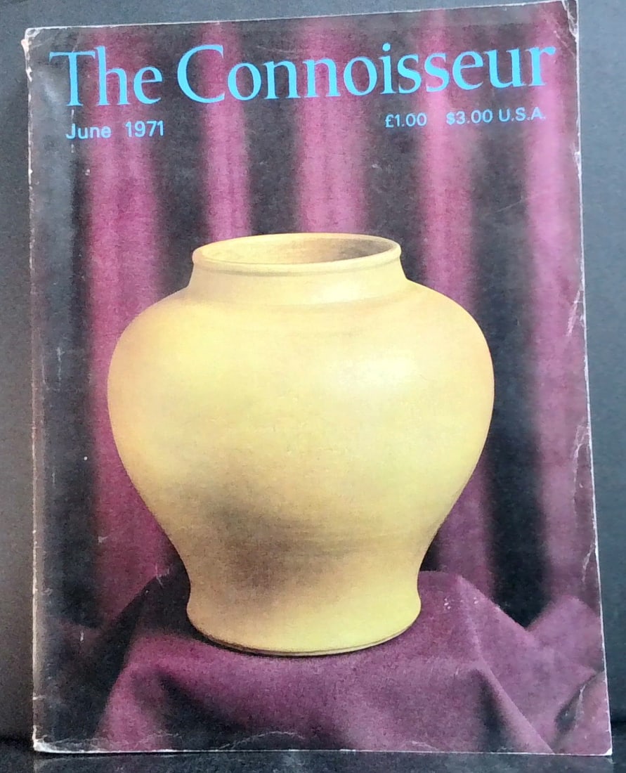 The Connoisseur June 1971 Large Magazine Art Galleries Auctions Tiffany Co. etc Illustrated Superbly: Large magazine, Profusely and superbly illustrated, over 160 pages, strong spine, Scarce internally bright, Please view pictures for more condition and content details.