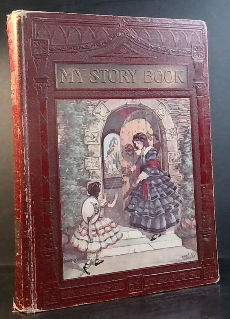 My Story Book Little Black Sambo Jack and Jill Cinderella etc. Many Classics 1930 hardcover: Published by T G Nichols, illustrated, intact, Filled with great classic stories and poems from the great authors with illustrations, strong spine with some limited page foxing. Lots of Illustrations,
