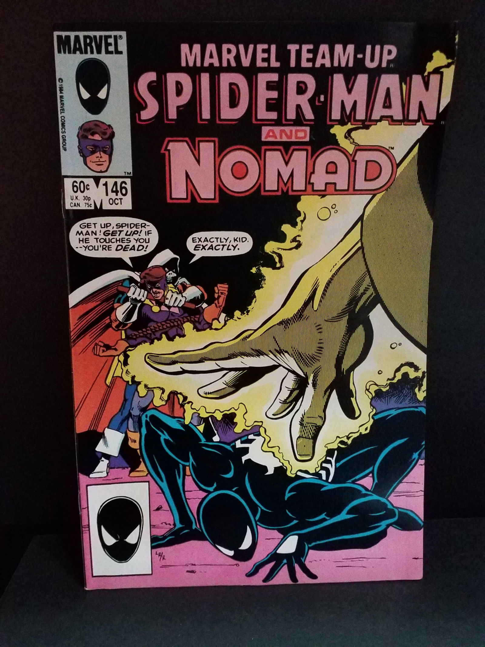 Marvel Team-Up Comic Book Spider-Man and Nomad #146 Marvel 1984 high grade: A Higher Grade comic. Although we are not comic book graders the majority of the comic books in this sale are in exceptional condition. All Comics come bagged and boarded, Please view pictures. Comic