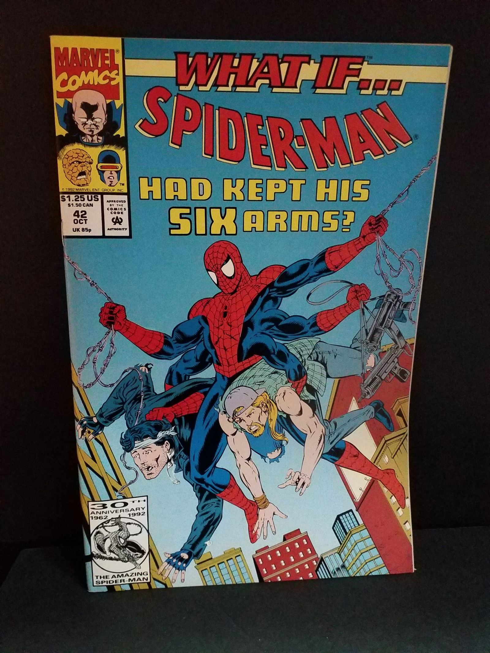 What If...? #42 (Marvel Comics Oct. 1992 Spider-Man Kept His Six Arms? VF+-NM (1 of 2)