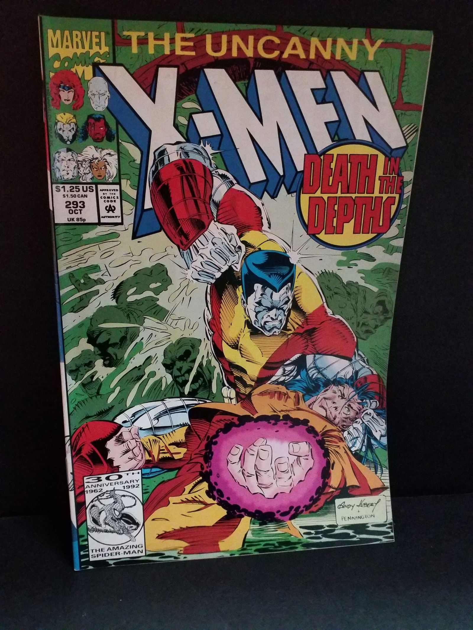 UNCANNY X-MEN #293 NM MARVEL 1992 CLAREMONT WOLVERINE VF+-NM: A Higher Grade comic. Although we are not comic book graders the majority of the comic books in this sale are in exceptional condition. All Comics come bagged and boarded, Please view pictures. Comic