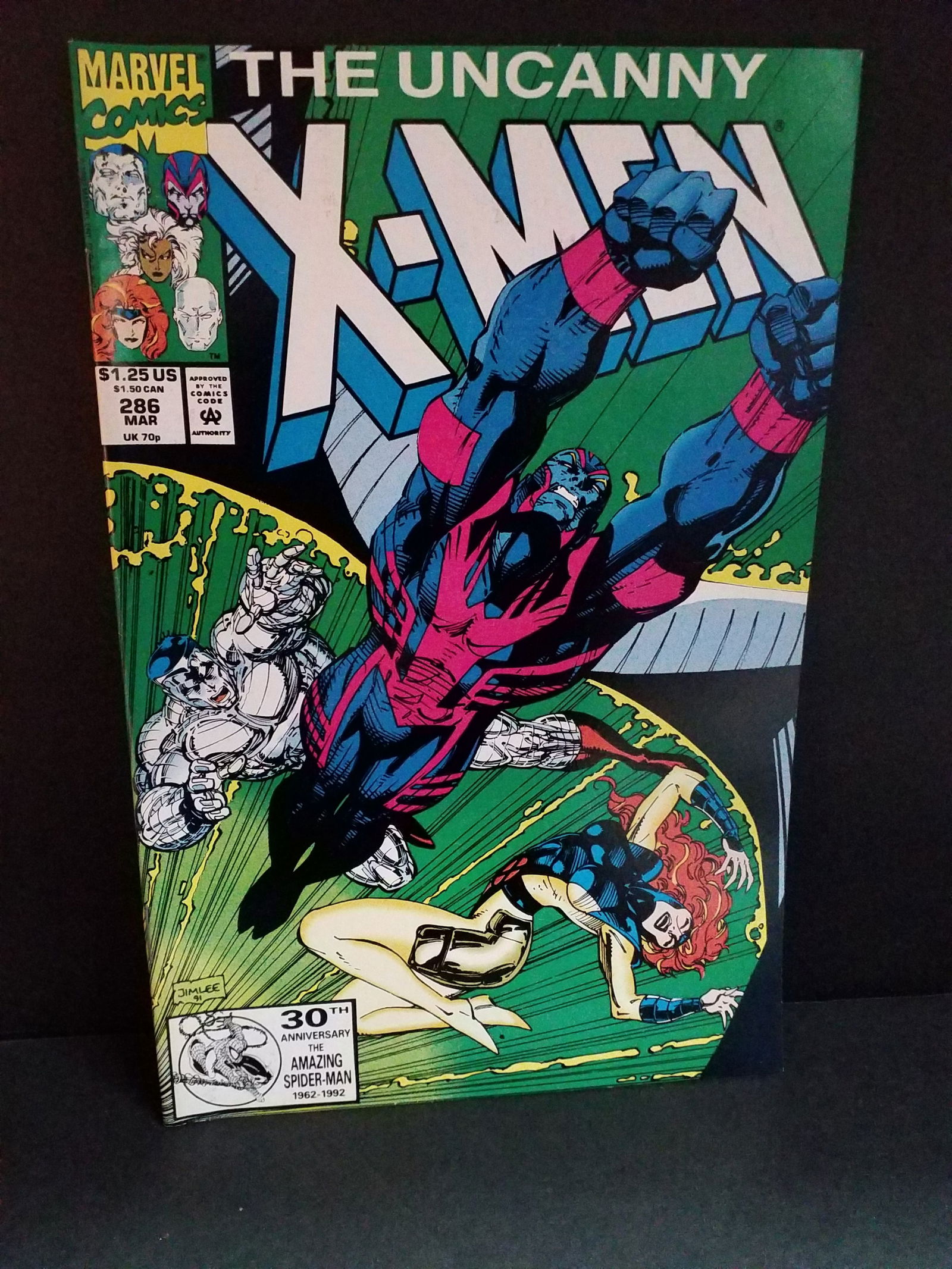 Uncanny X-Men #286 Marvel 1992 Chris Claremont Bishop Archangel Colossus VF+-NM: A Higher Grade comic. Although we are not comic book graders the majority of the comic books in this sale are in exceptional condition. All Comics come bagged and boarded, Please view pictures. Comic