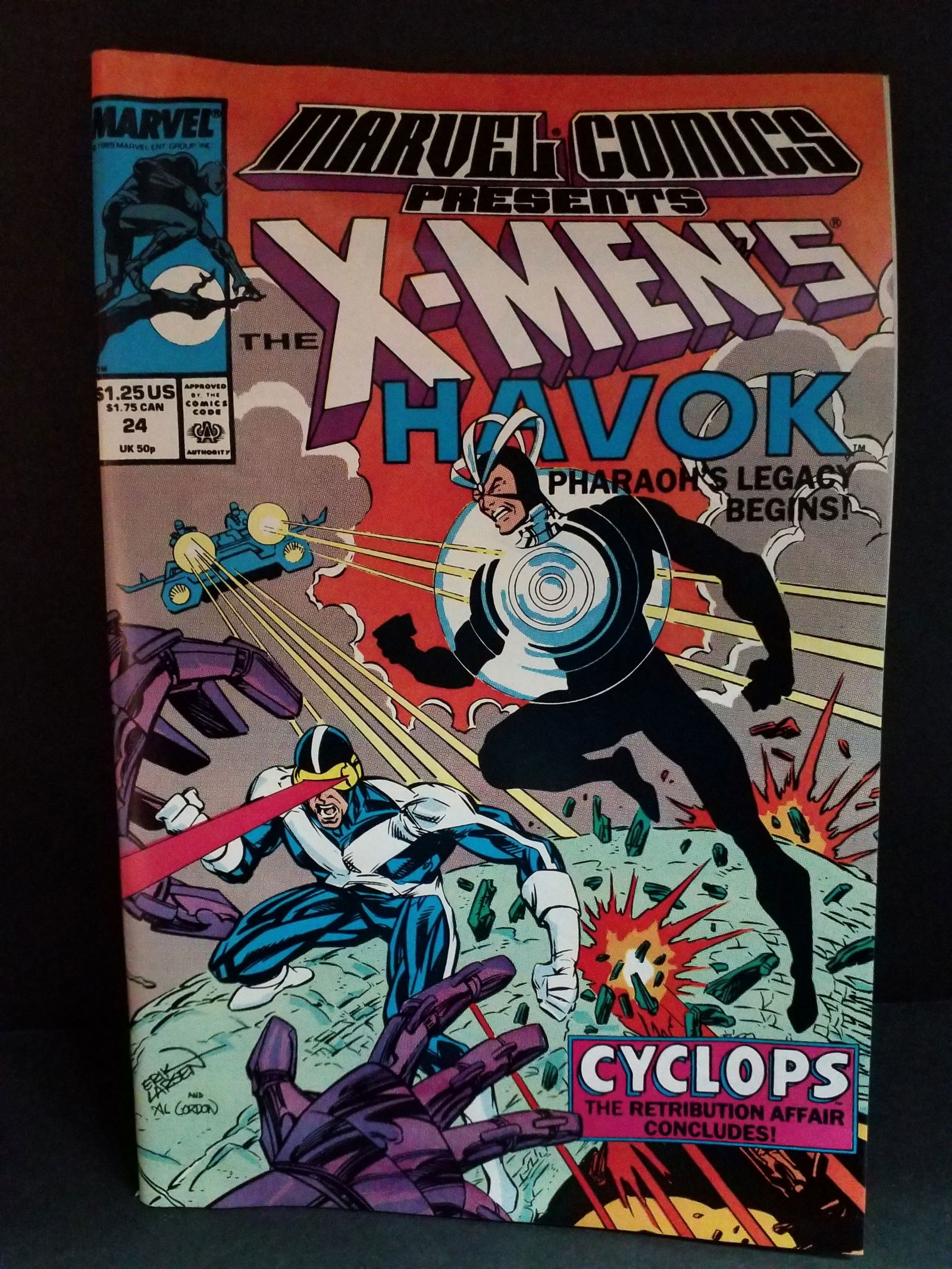 Marvel Comics Presents The X-Men’s Havok #24 Vintage 1989 Cyclops VF+-NM: A Higher Grade comic. Although we are not comic book graders the majority of the comic books in this sale are in exceptional condition. All Comics come bagged and boarded, Please view pictures. Comic