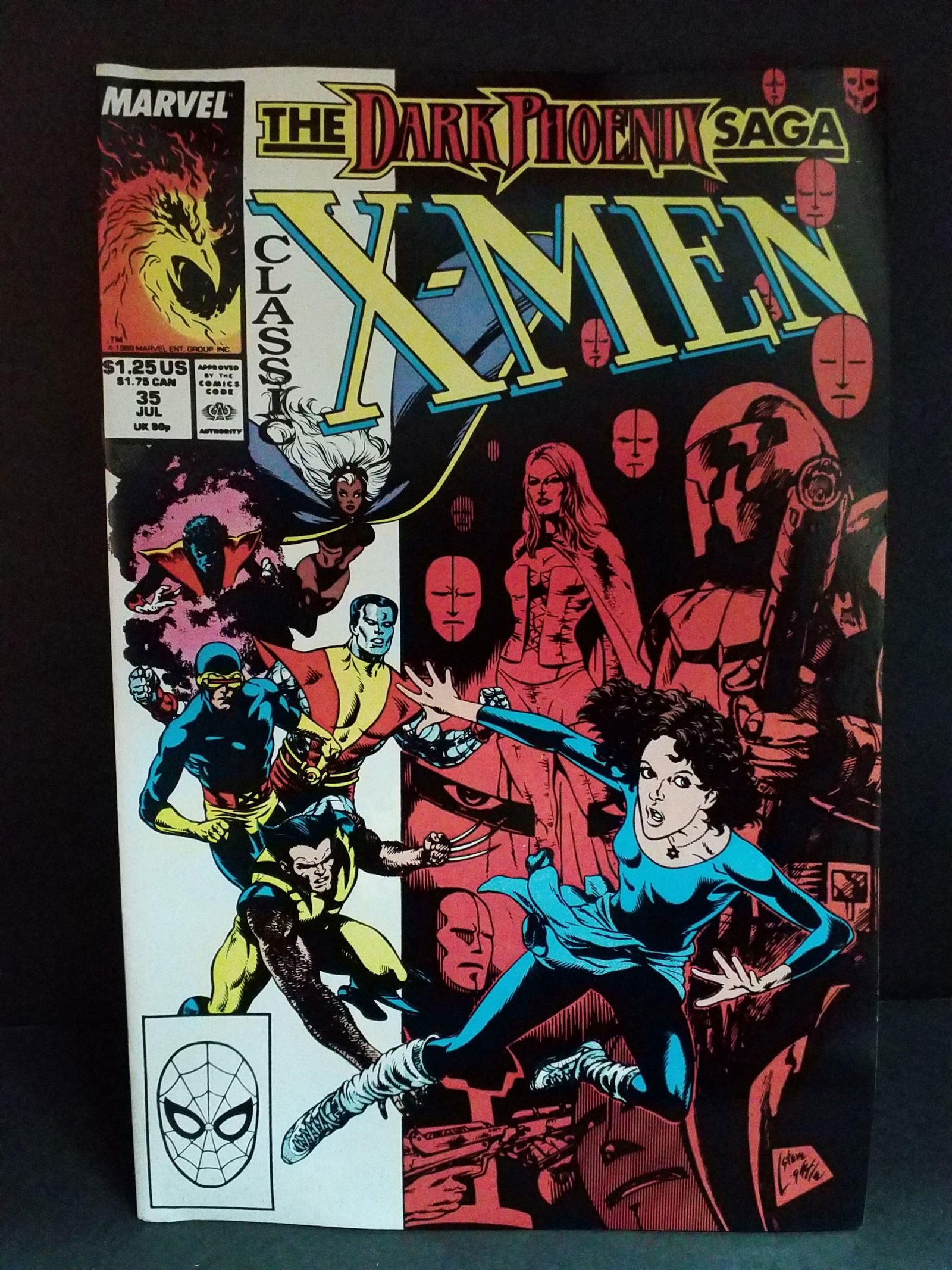Classic X-Men #35 1989 Marvel Dark Phoenix Saga Colossus Comic VF+-NM: A Higher Grade comic. Although we are not comic book graders the majority of the comic books in this sale are in exceptional condition. All Comics come bagged and boarded, Please view pictures. Comic