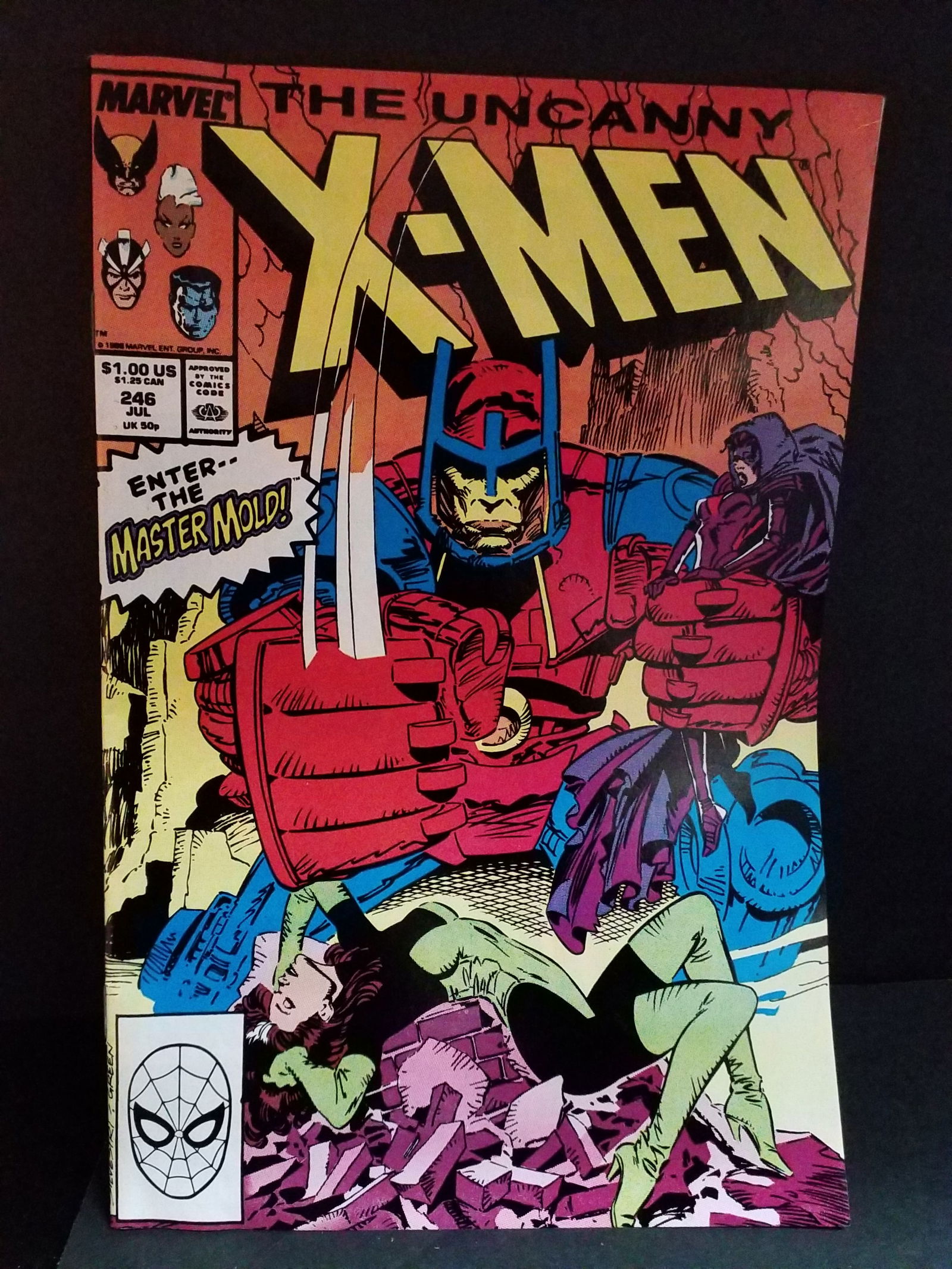 Uncanny X-Men #246 1989 Marvel comic Cyclops Wolverine Colossus Nightcrawler VF+-NM: A Higher Grade comic. Although we are not comic book graders the majority of the comic books in this sale are in exceptional condition. All Comics come bagged and boarded, Please view pictures. Comic
