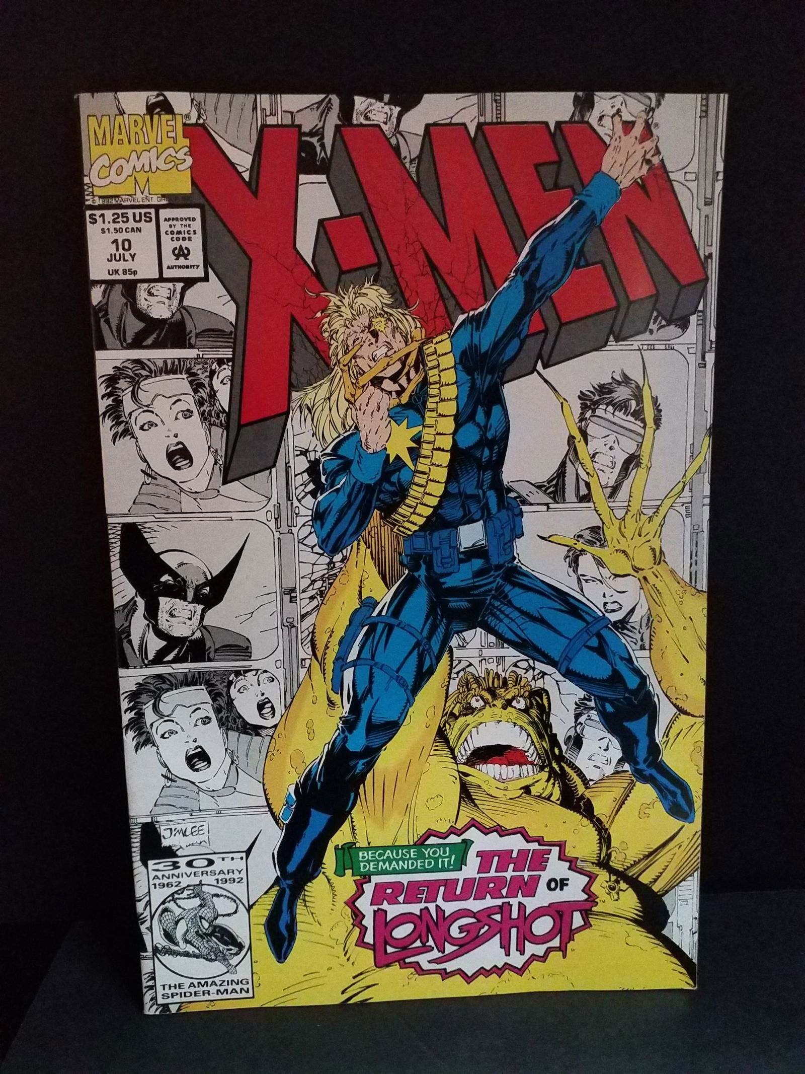 1992 X-Men #10 Marvel Comics Book Return of Longshot VF+ - NM: A Higher Grade comic. Although we are not comic book graders the majority of the comic books in this sale are in exceptional condition. All Comics come bagged and boarded, Please view pictures. Comic