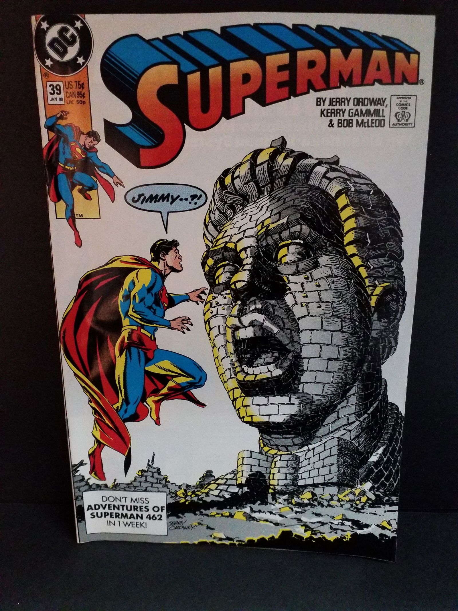 Superman (2nd Series) #39 DC | Jerry Ordway Jimmy Olsen VG+: A Higher Grade comic. Although we are not comic book graders the majority of the comic books in this sale are in exceptional condition. All Comics come bagged and boarded, Please view pictures. Comic