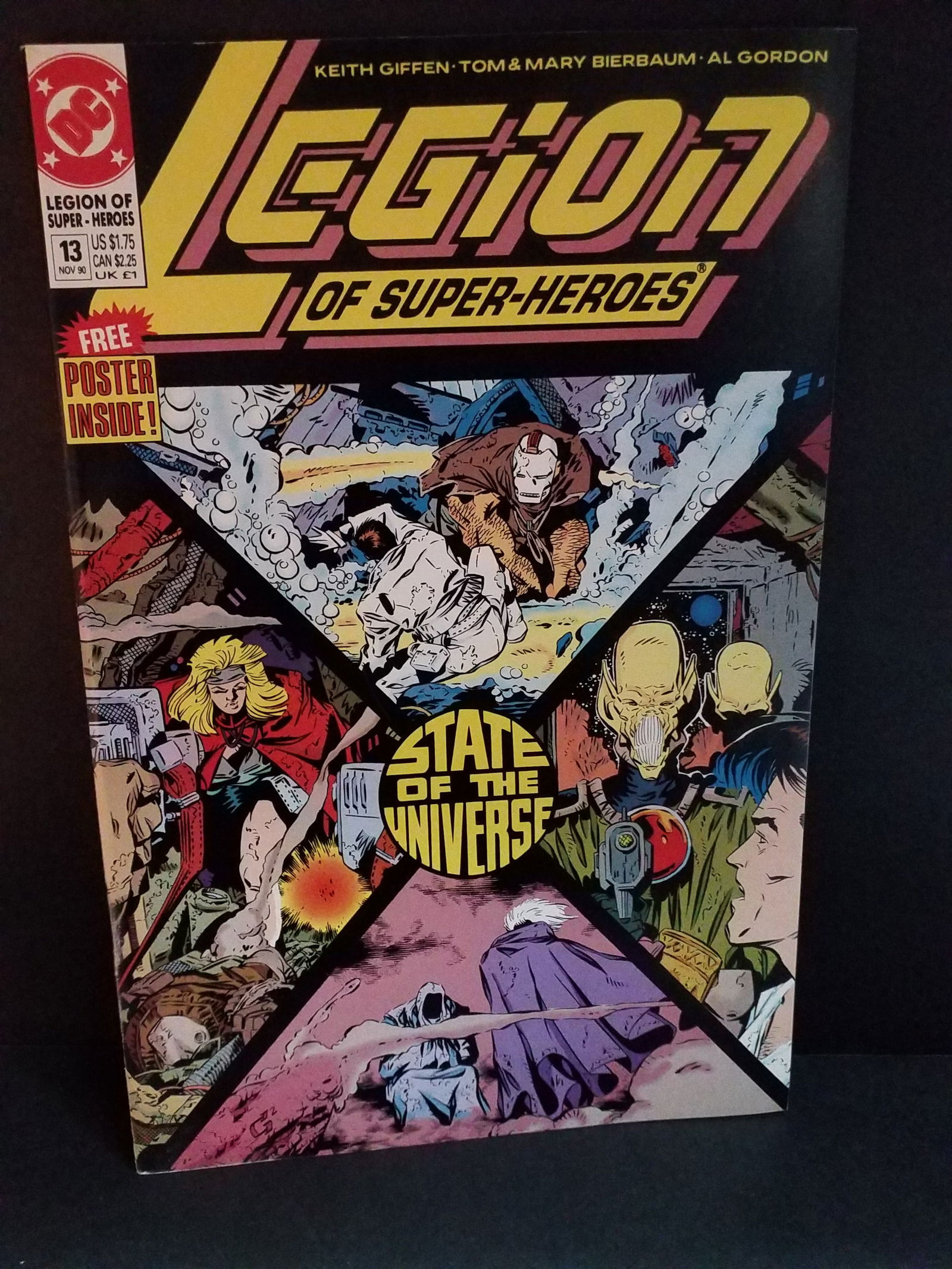 Legion Of Super Heroes #13 (1990) Comic Book VF+ - NM: A Higher Grade comic. Although we are not comic book graders the majority of the comic books in this sale are in exceptional condition. All Comics come bagged and boarded, Please view pictures. Comic