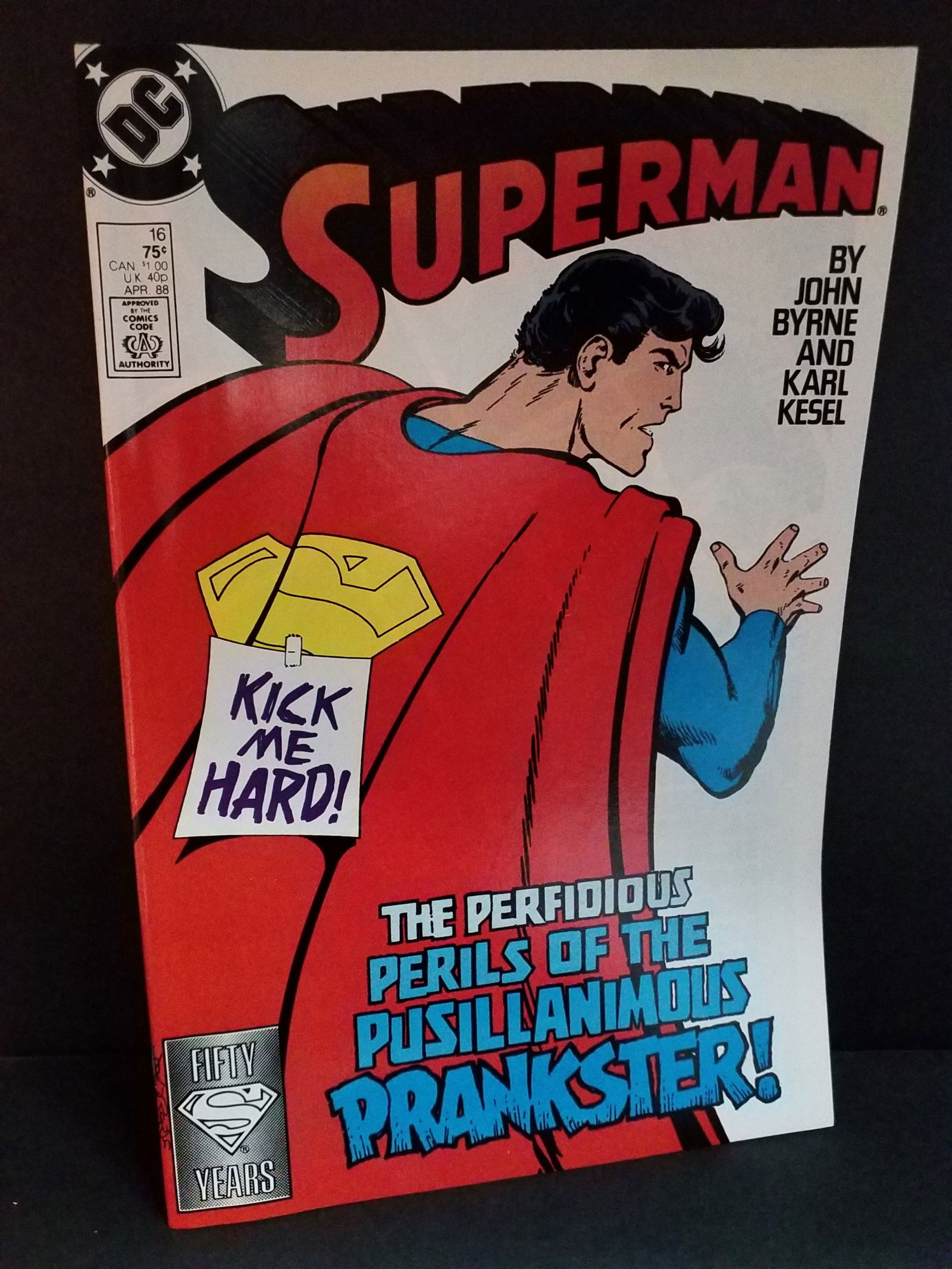 Superman #16 Vol. 2 1988 DC Comics 1st App 1992 DC comics VF+ - NM: A Higher Grade comic. Although we are not comic book graders the majority of the comic books in this sale are in exceptional condition. All Comics come bagged and boarded, Please view pictures. Comic