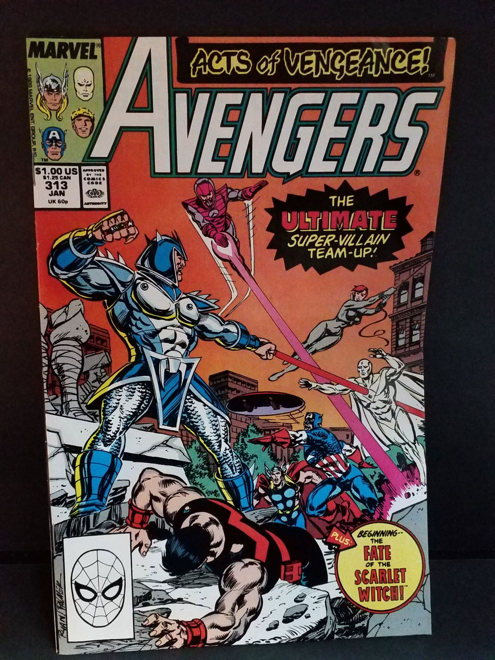 Avengers #313 Vol. 1 1990 Scarlet Witch Marvel Comics High Grade Comic Book VF+-NM: A Higher Grade comic. Although we are not comic book graders the majority of the comic books in this sale are in exceptional condition. All Comics come bagged and boarded, Please view pictures. Comic