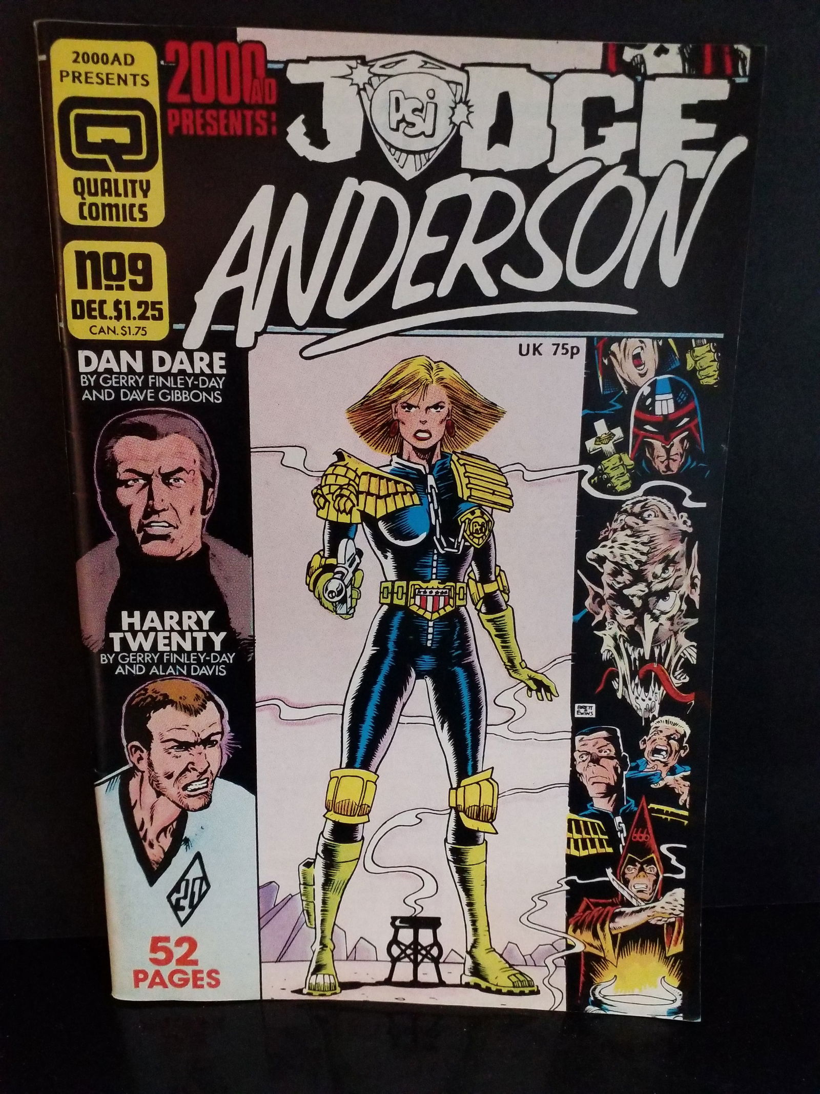 2000 A.D. PRESENTS JUDGE ANDERSON #9 QUALITY COMICS Higher Grade VF+-NM: A Higher Grade comic. Although we are not comic book graders the majority of the comic books in this sale are in exceptional condition. All Comics come bagged and boarded, Please view pictures. Comic