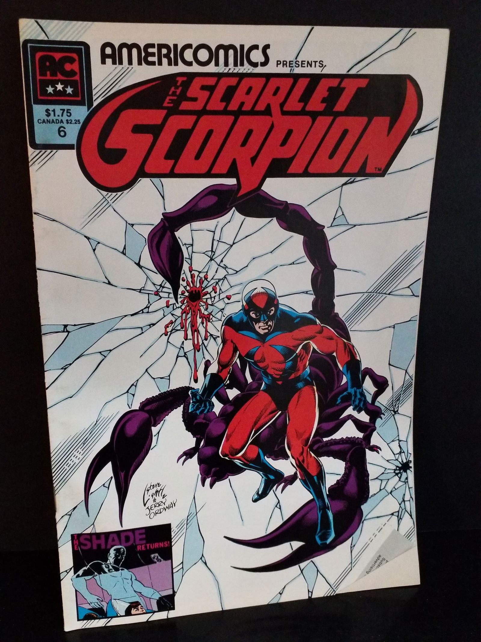 Americomics #6 (Mar 1984 AC Comics Scarlet Scorpion, The Shade Levins Ordway High Grade VF+-NM: A Higher Grade comic. Although we are not comic book graders the majority of the comic books in this sale are in exceptional condition. All Comics come bagged and boarded, Please view pictures. Comic