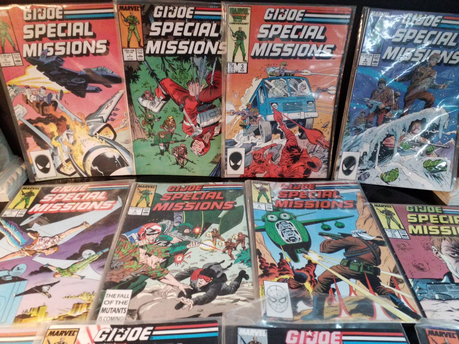 Marvel Comics GI JOE Special Missions 13 comic books, a couple runs Higher Grade VF+-NM (1 of 11)
