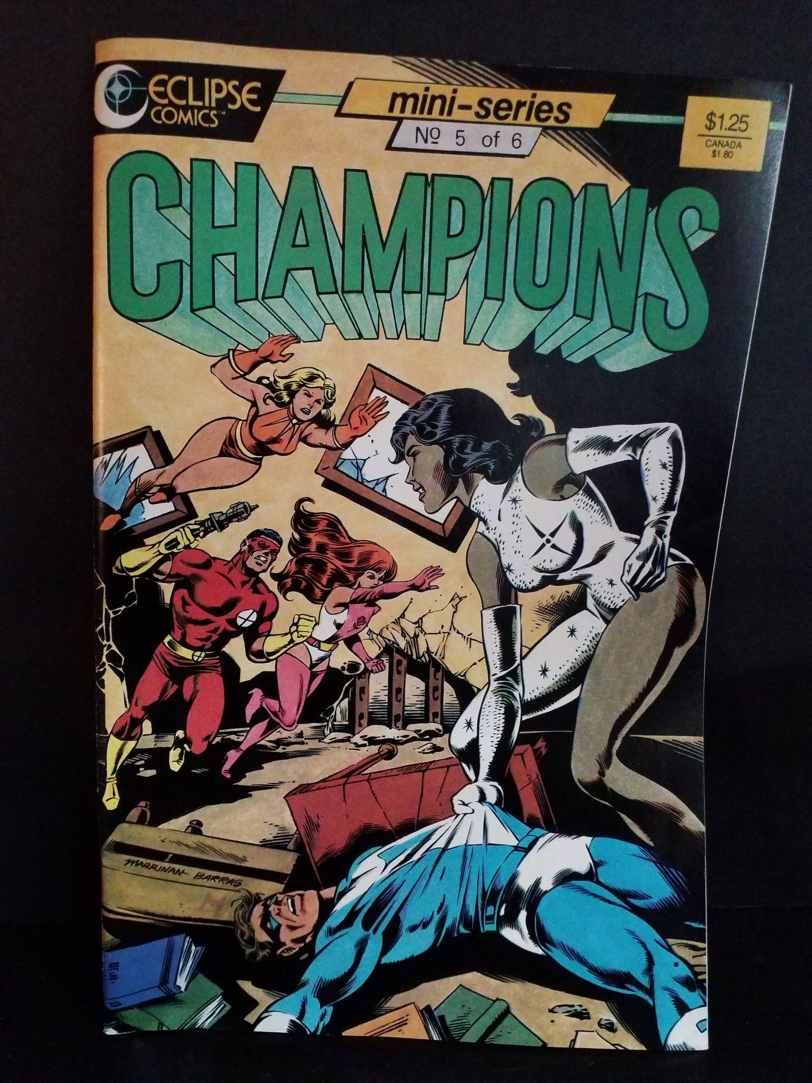 Champions #5 - Eclipse Comics - 1987 Higher Grade VF+-NM: A Higher Grade comic. Although we are not comic book graders the majority of the comic books in this sale are in exceptional condition. All Comics come bagged and boarded, Please view pictures. Comic