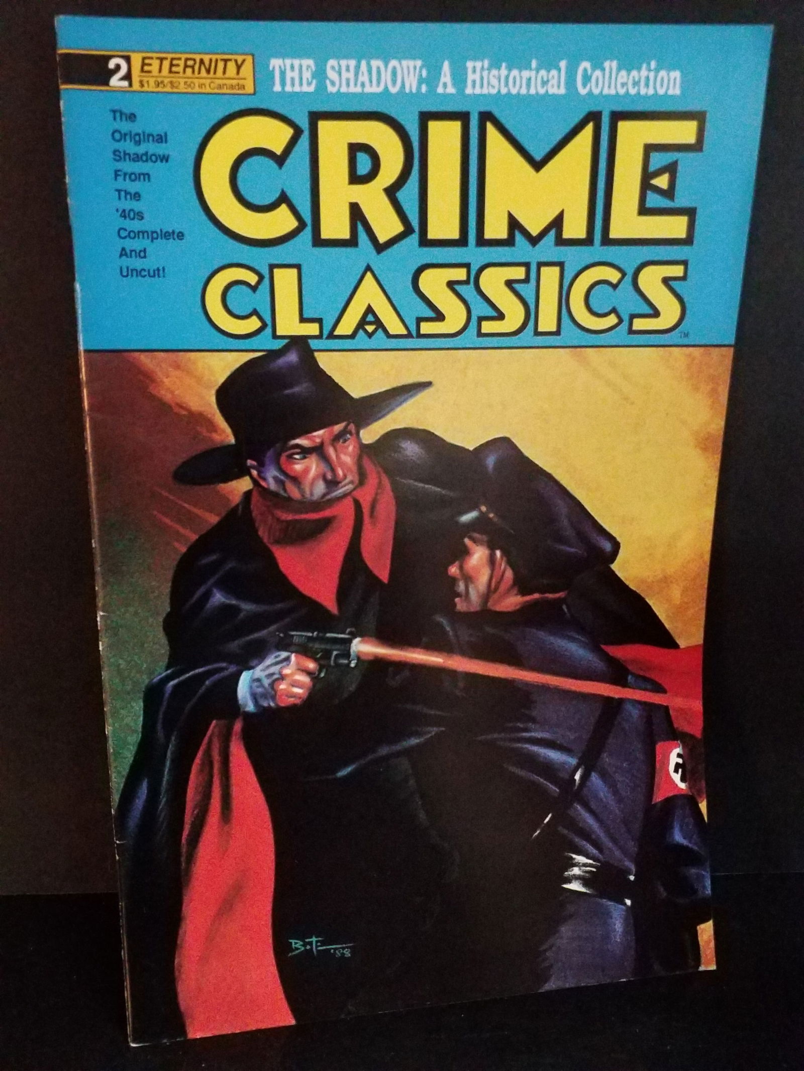 Crime Classics #2 Eternity the Shadow Bruce Timm Historical Collection VF+/ NM: A Higher Grade comic. Although we are not comic book graders the majority of the comic books in this sale are in exceptional condition. All Comics come bagged and boarded, Please view pictures. Comic