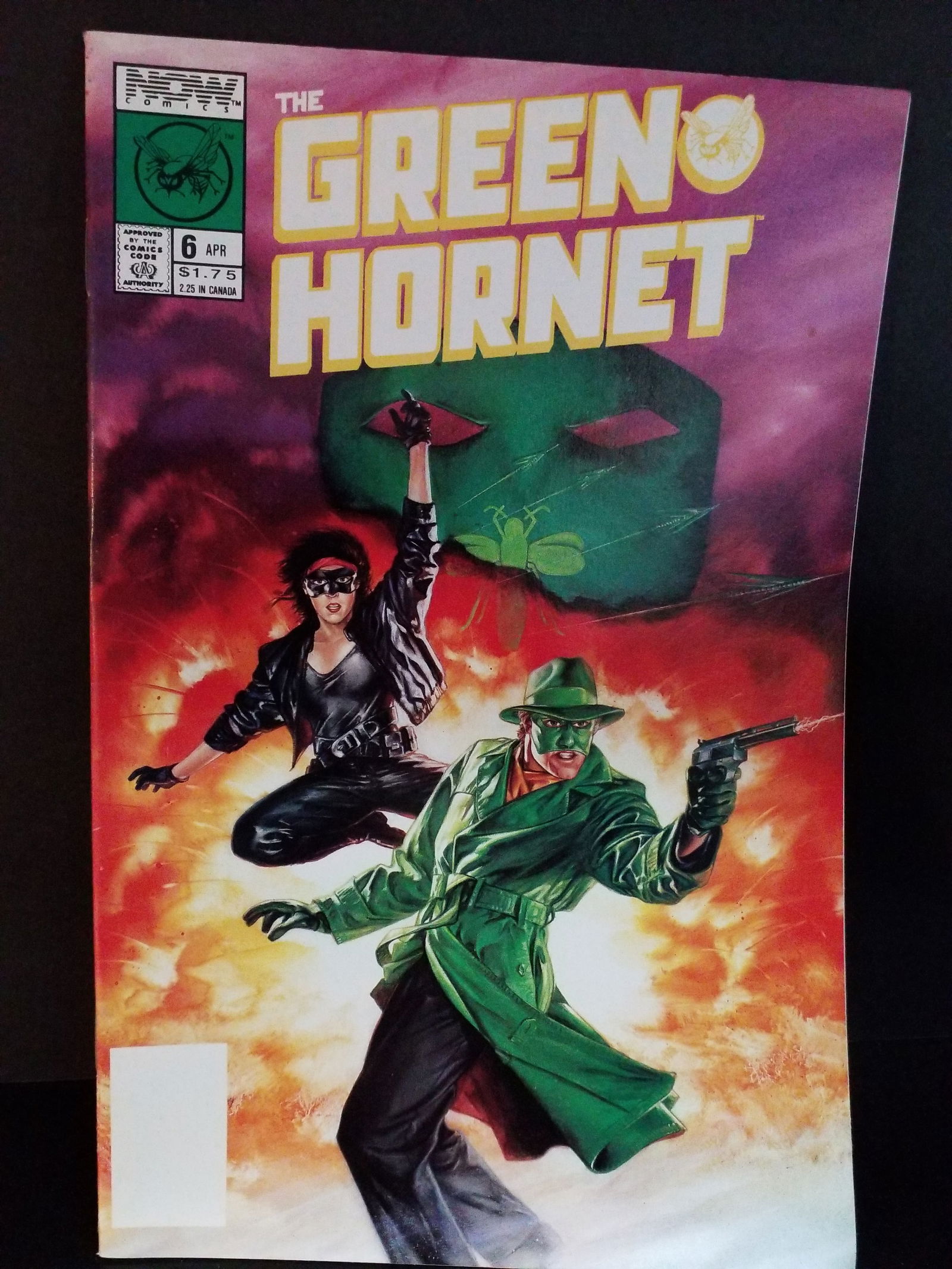 The Green Hornet Vol. 1 The New Green Hornet #6 NOW Comics VF+/ NM: A Higher Grade comic. Although we are not comic book graders the majority of the comic books in this sale are in exceptional condition. All Comics come bagged and boarded, Please view pictures. Comic