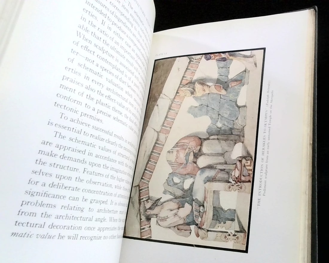 1924 Polychromy Leon Solon Architectural and Structural Theory Greek Ionic color design Illustrated: Published by the Architectural Record. Solid book, usual marks for age. Please view pictures below for content and condition details.