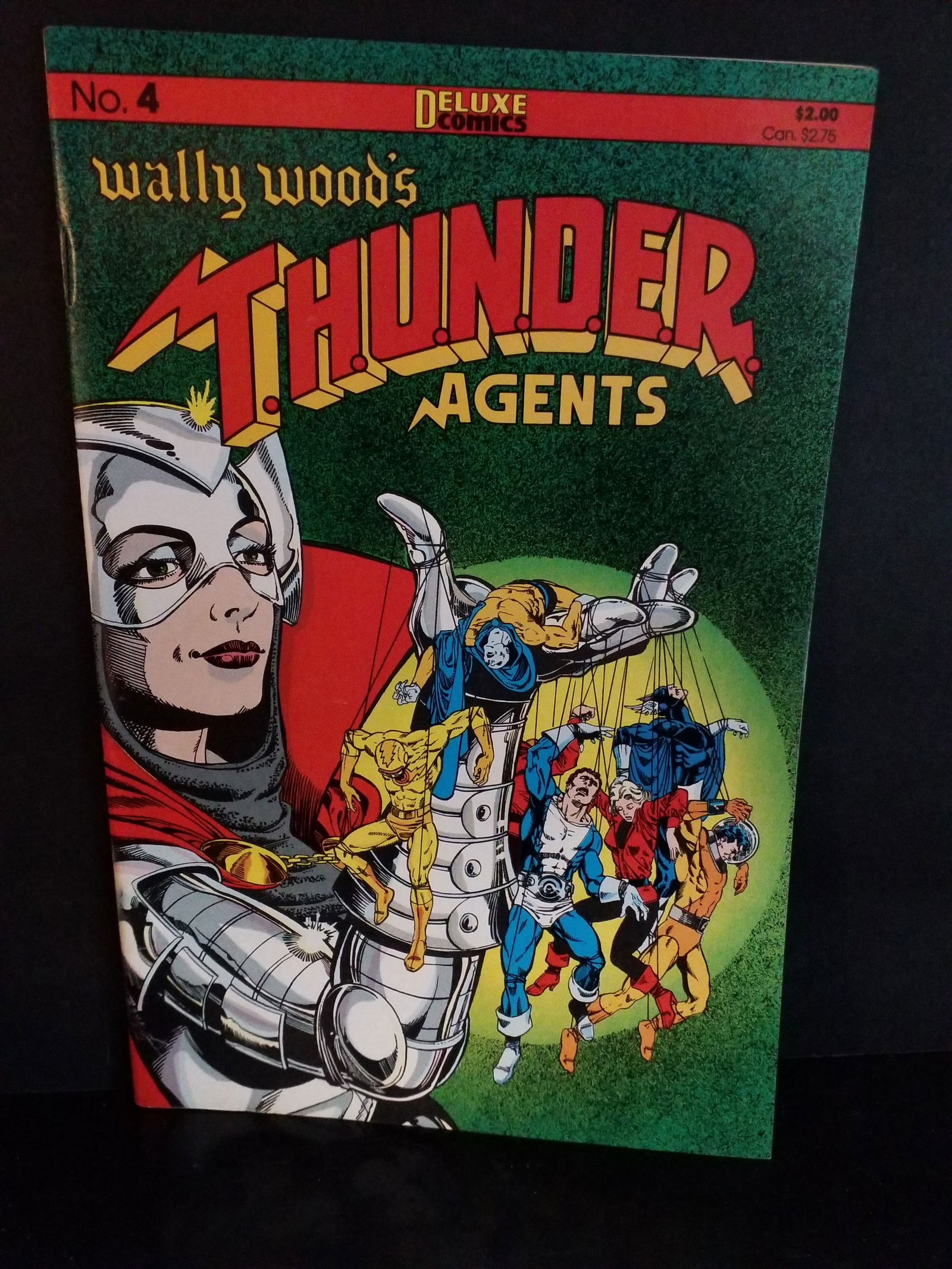WALLY WOOD'S Thunder Agents #4 COPPER Age, DELUXE COMICS VF+/ NM: A Higher Grade comic. Although we are not comic book graders the majority of the comic books in this sale are in exceptional condition. All Comics come bagged and boarded, Please view pictures. Comic