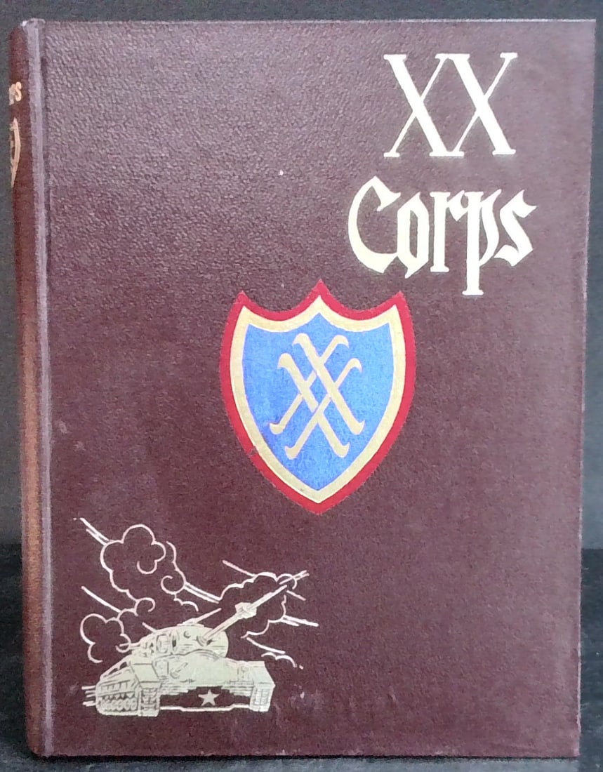 The XX Corps Its History and Service in World War II Original 1951 Issue- Patton: A beautiful book. Please view pictures for condition and content details. More books being added daily.