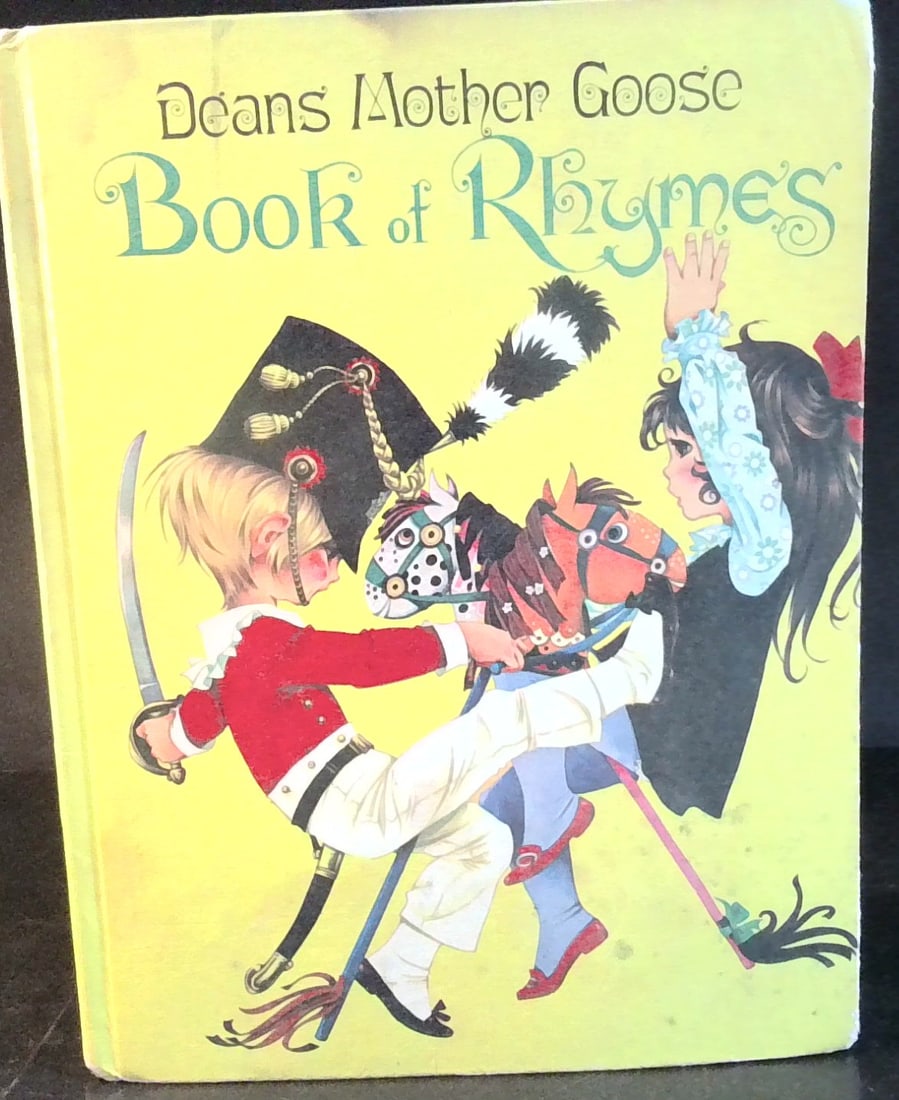 Deans Mother Goose book of Rhymes 1977 illustrated by Grahame: Hardcover, with some marks there and there sturdy binding.