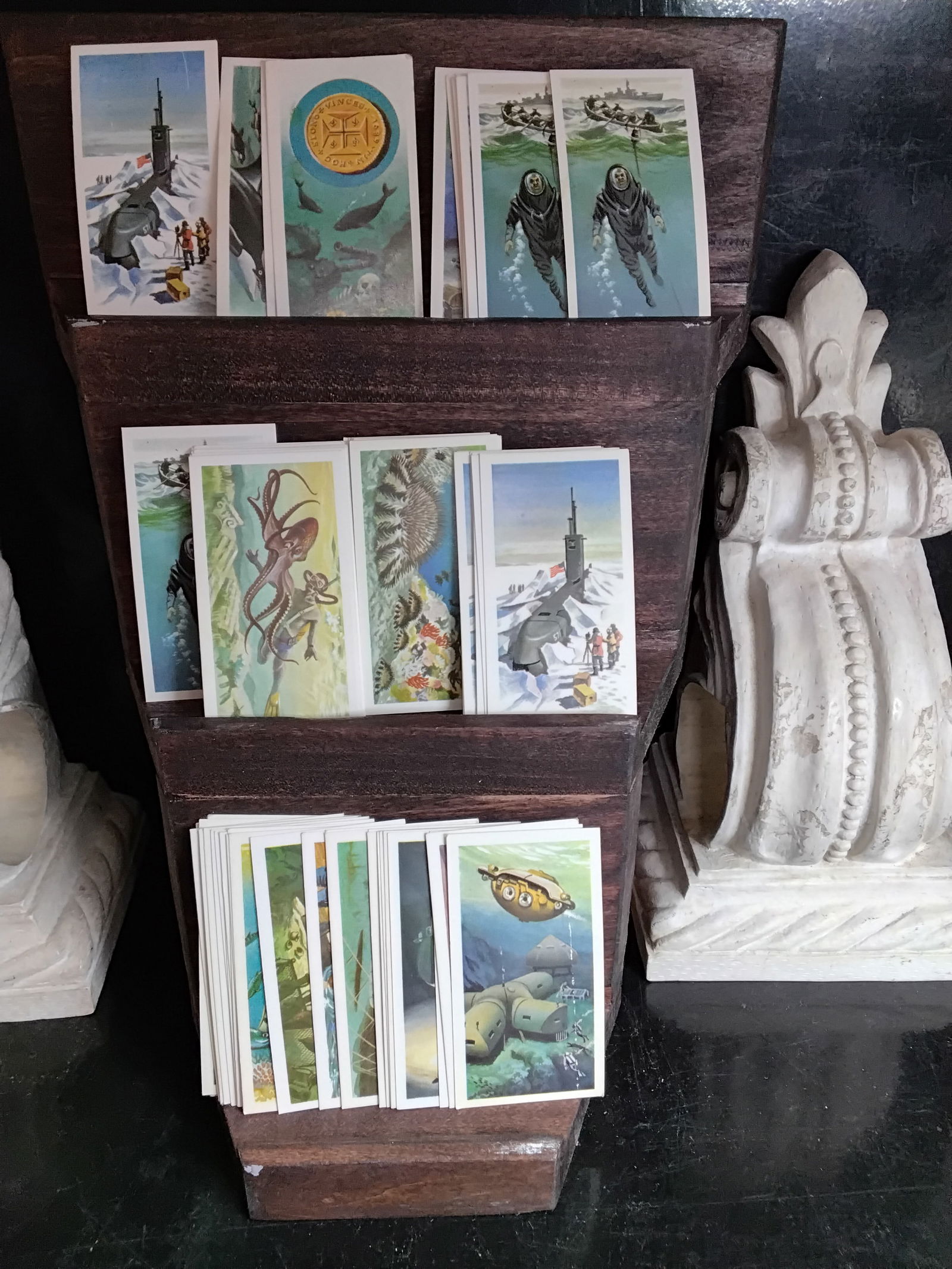 The Sea Our Other World Vintage Brook Bond Tea cards set of 50: In very good condition, Please view pictures below