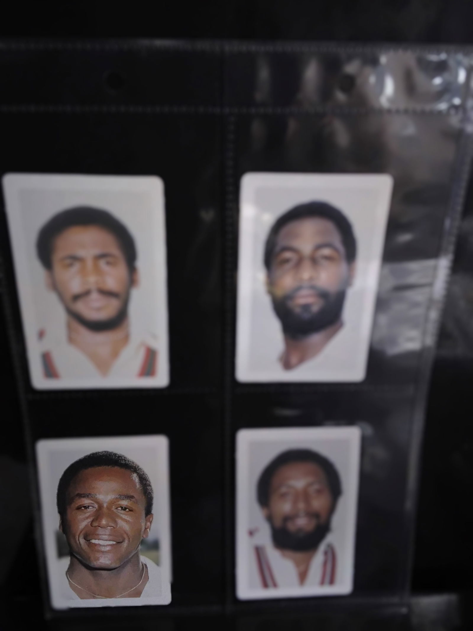 Complete Rare Set Butter 'em Up Cricketers card Set of 50 1983 West Indies Pakistan Australia: A very nice very hard to find Grocery Cards vintage cards set Complete in 50 cards, of World Cricketers. Very Nice