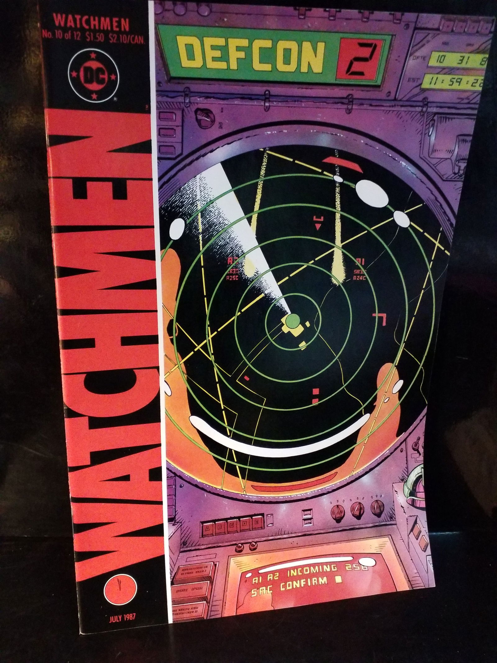 WATCHMEN #10 (DC, 1986) VF- Alan Moore/Dave Gibbons VF+- NM: Adding Comics Daily to our current sale. A Higher Grade comic. Although we are not comic book graders the majority of the comic books in this sale are in exceptional condition. All Comics come bagged