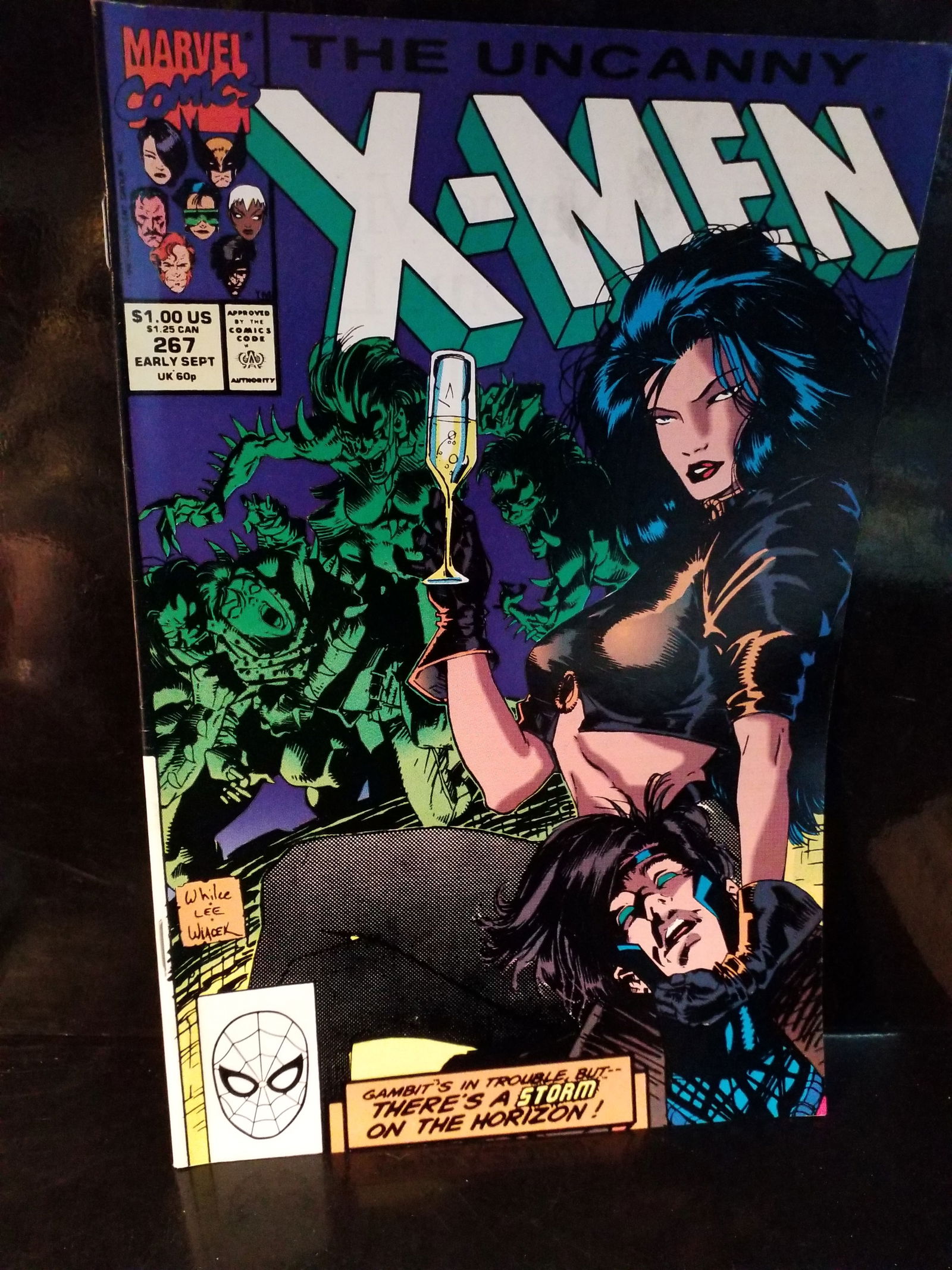 The Uncanny X-Men XMen #267 Early September 1990 Marvel Comics VF+- NM: Adding Comics Daily to our current sale. A Higher Grade comic. Although we are not comic book graders the majority of the comic books in this sale are in exceptional condition. All Comics come bagged