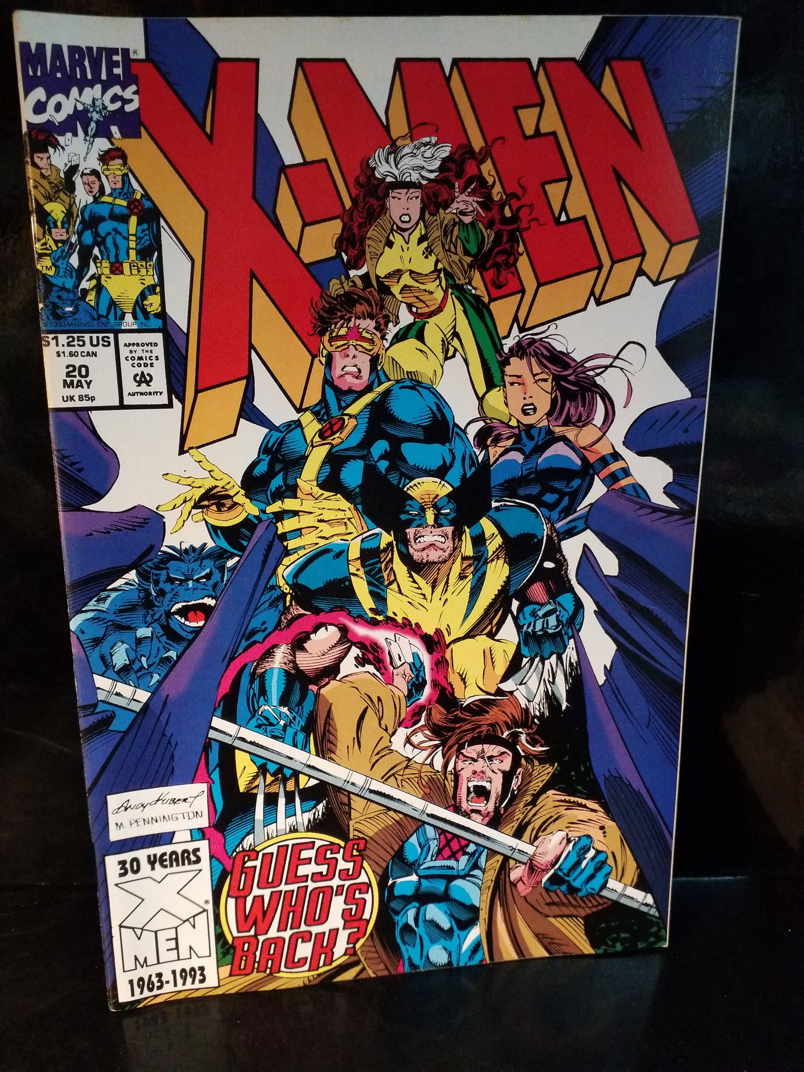 X-Men #20 Vol 2 1993 Marvel 1st Appearance 1st Print VF+/NM: Adding Comics Daily to our current sale. A Higher Grade comic. Although we are not comic book graders the majority of the comic books in this sale are in exceptional condition. All Comics come bagged