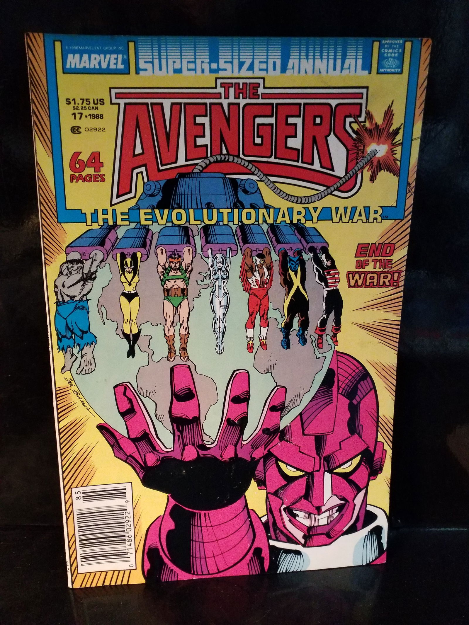 The Avengers Annual #17 1988 Marvel Comics Comic Book VF+/NM: Adding Comics Daily to our current sale. A Higher Grade comic. Although we are not comic book graders the majority of the comic books in this sale are in exceptional condition. All Comics come bagged