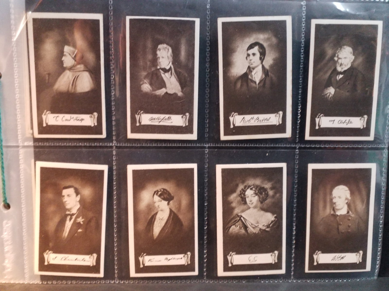 1923 Tobacco cards Complete Set Celebrity Autographs Nicholas Sarony Cigarettes 100 cards set (1 of 14)