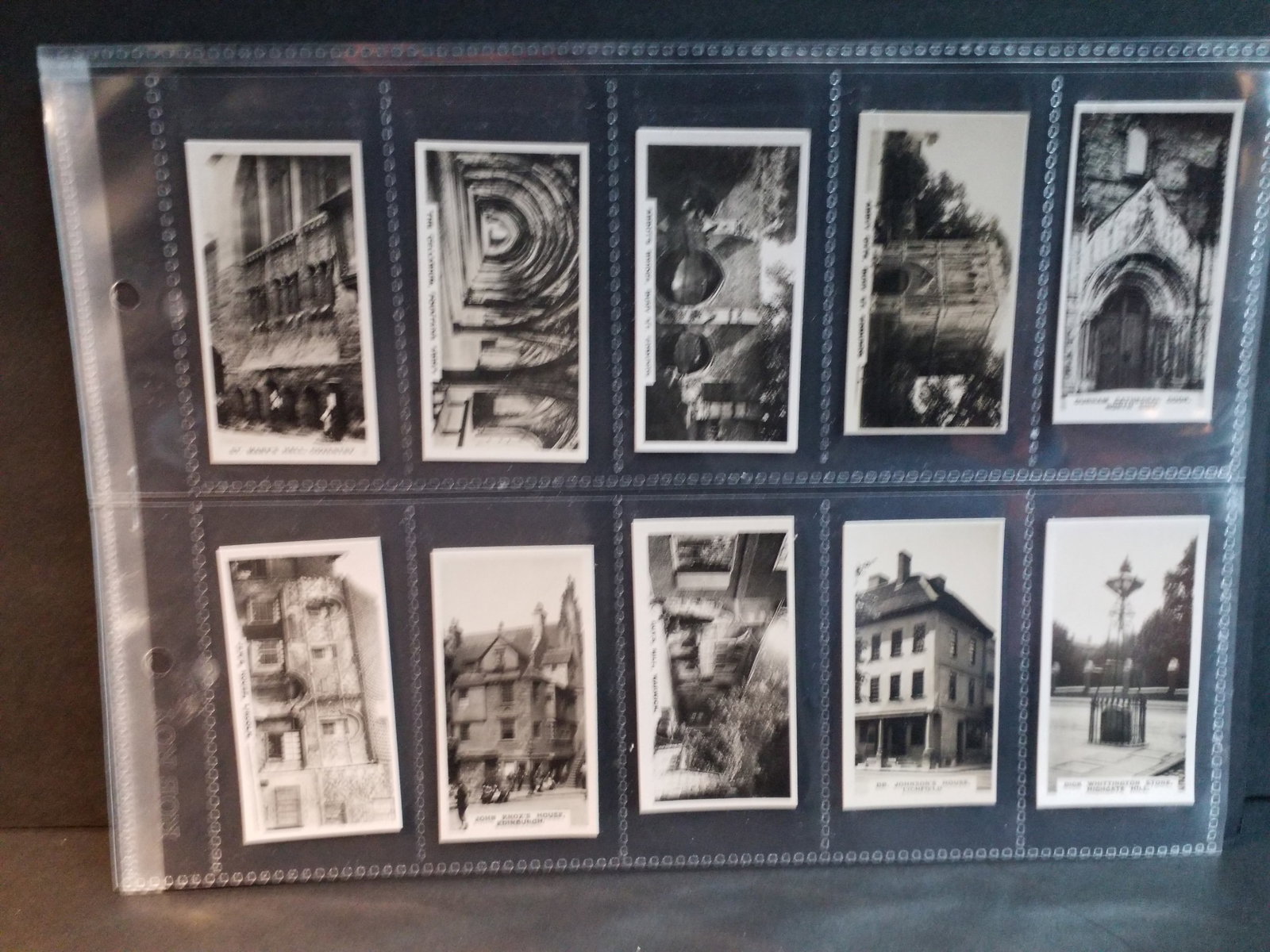 1926 Westminster tobacco British Royal and Ancient Buildings Tobacco cards Set Complete Real Photos (1 of 5)