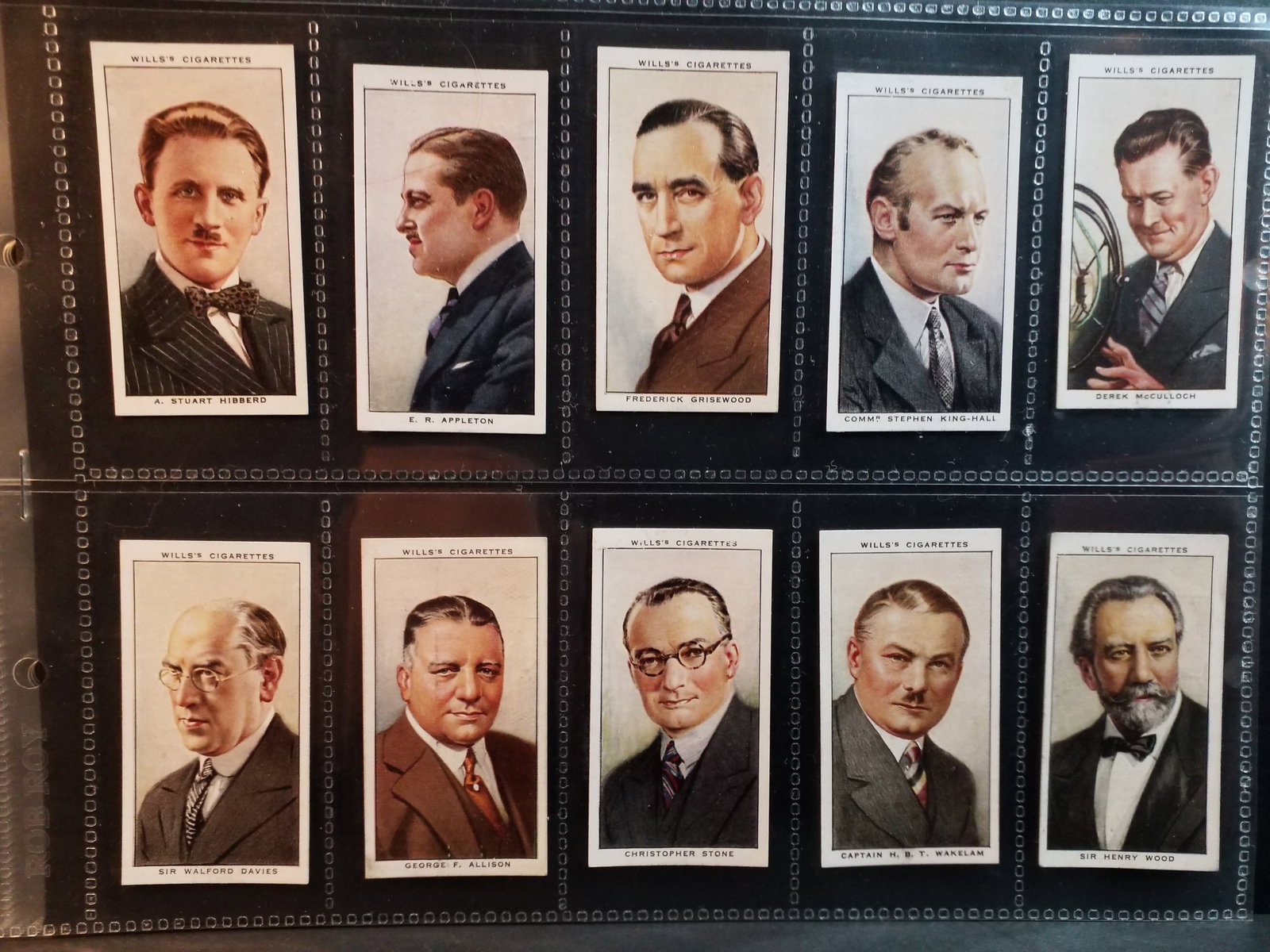 1934 Original Tobacco cards set Radio Celebrities 1st series 25 cards complete (1 of 5)