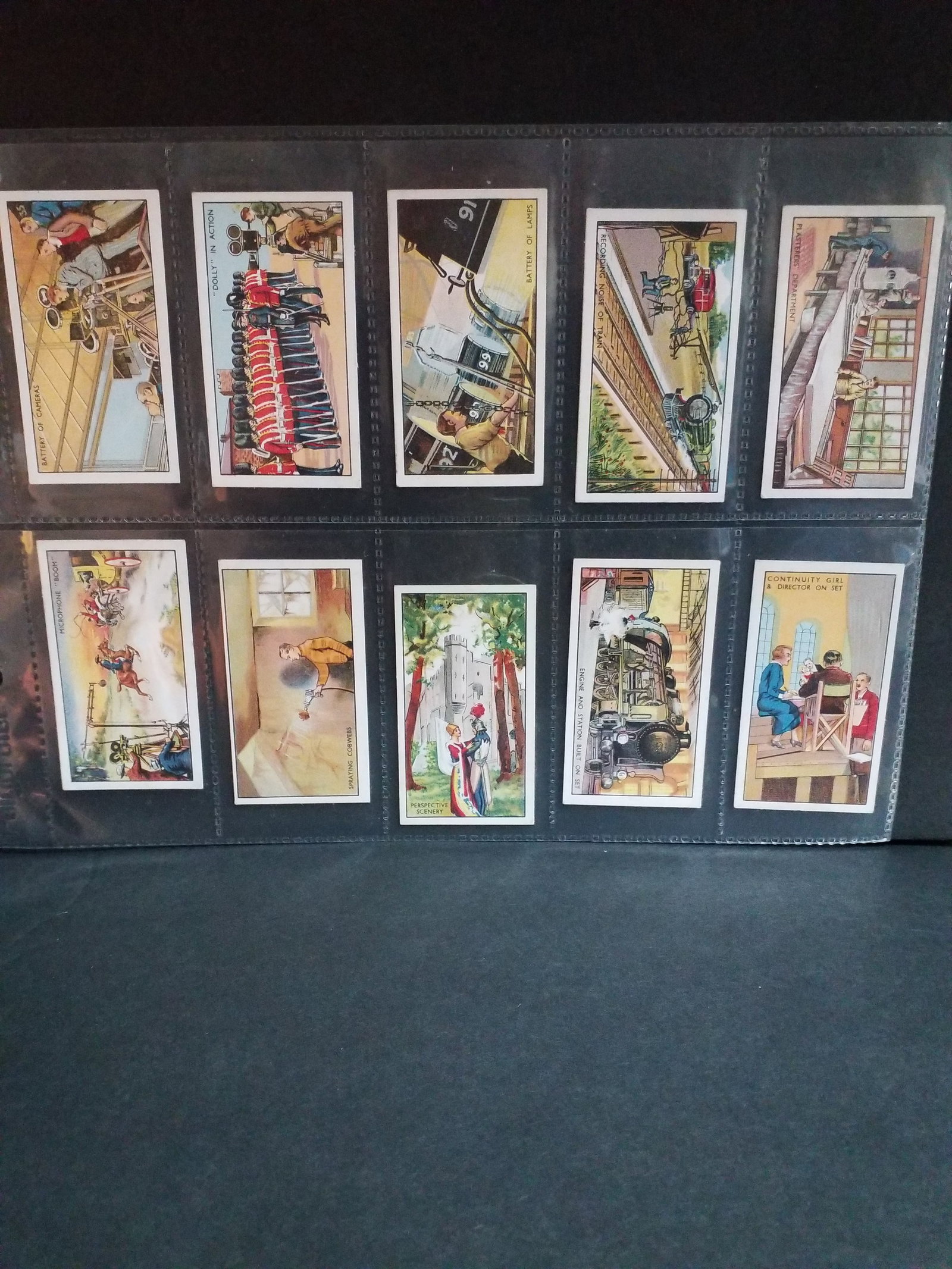 B MORRIS cigarette cards HOW FILMS ARE MADE 1934 SET of 25 Rare (1 of 4)