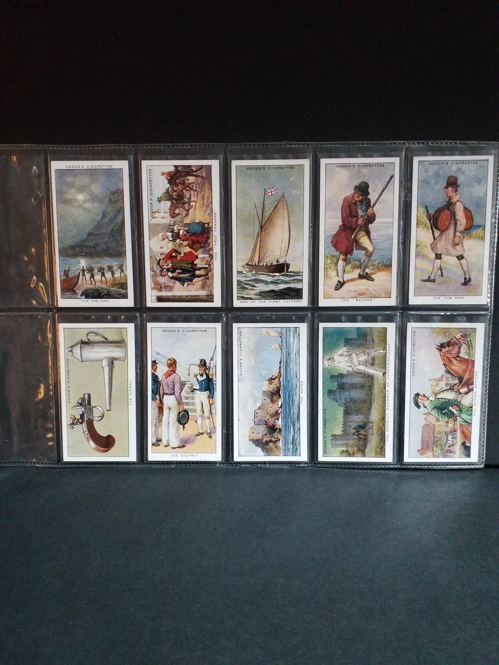 Ogdens Cigarette Cards Full Set Of 50 cards Smugglers And Smuggling 1932 (1 of 6)