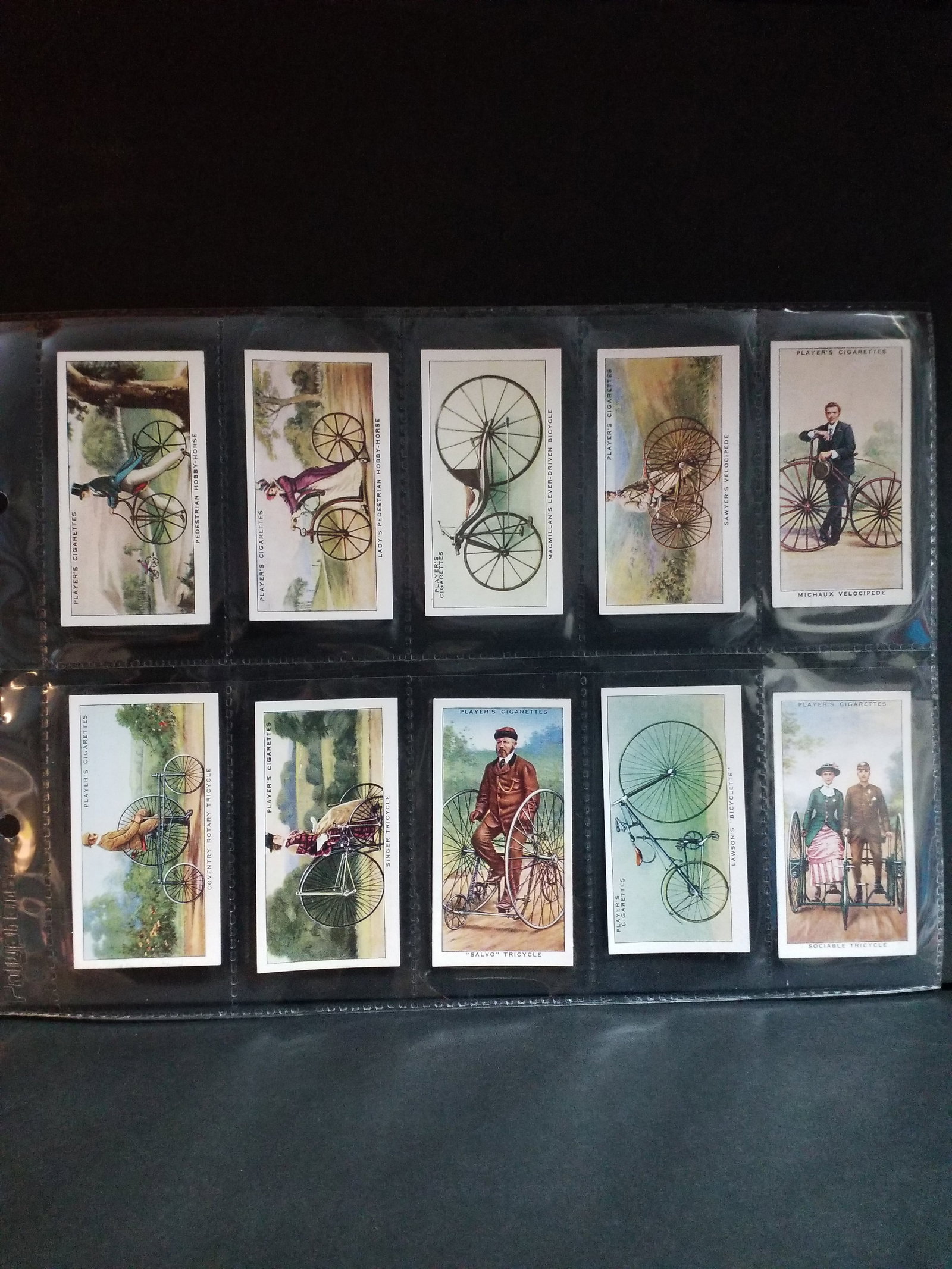 CYCLING complete original PLAYERS 1939 CIGARETTE 50 cards tobacco cards set (1 of 6)