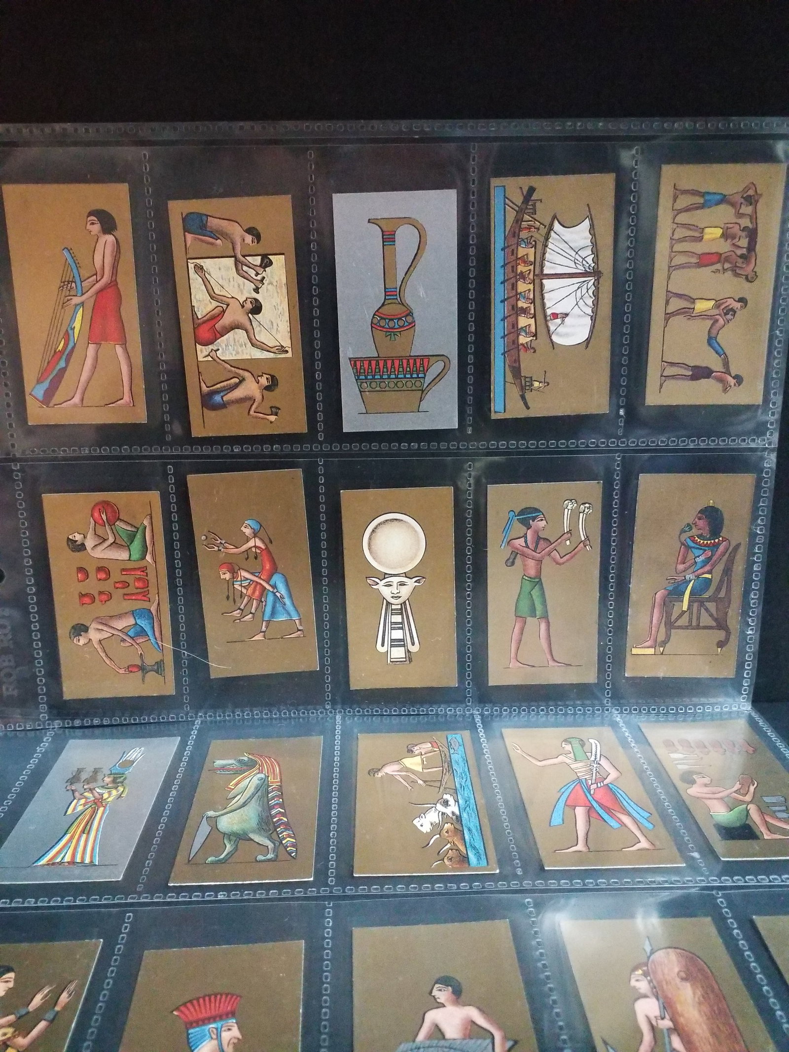 1928 CIGARETTE CARDS Cavanders Tobacco ANCIENT EGYPT and Ancient Chinese Nice Collection (1 of 6)