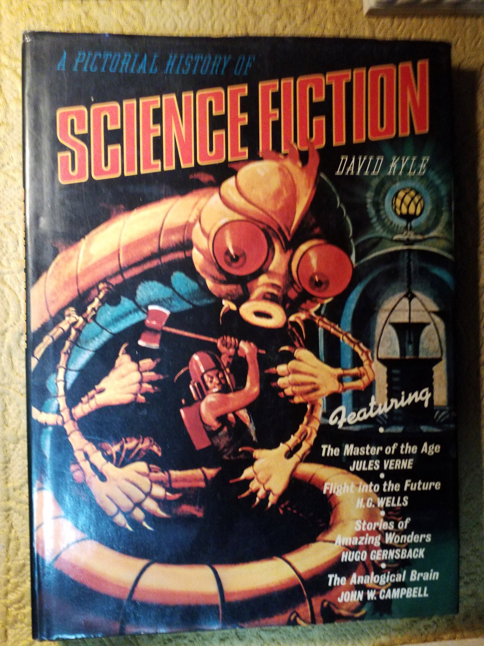 A Pictorial History of Science Fiction David A Kyle First Edition 1976 DJ Book (1 of 17)