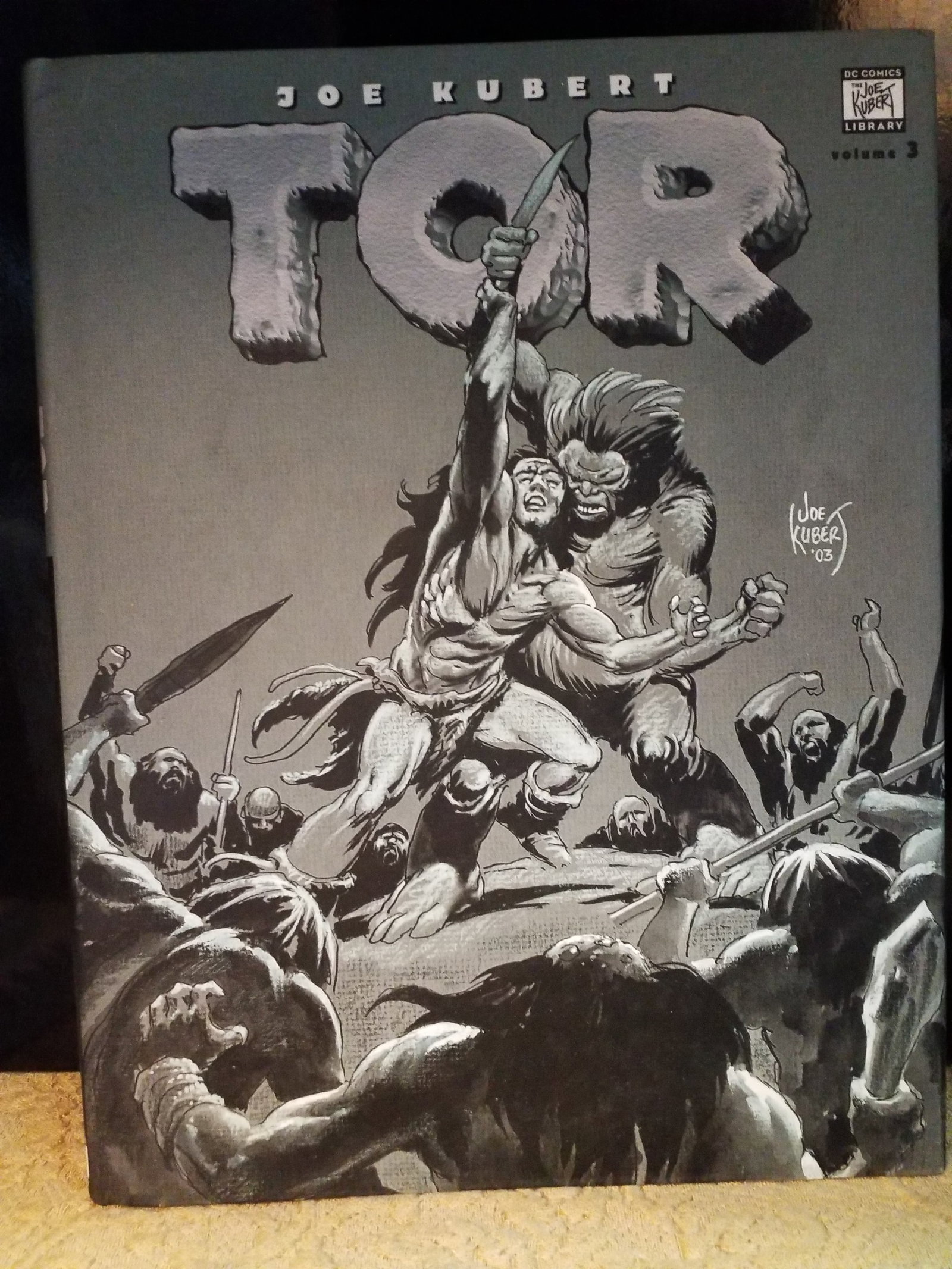 JOE KUBERT TOR Vol 3 DC Comics HARDCOVER 1st Printing stated profusely illustrated (1 of 14)