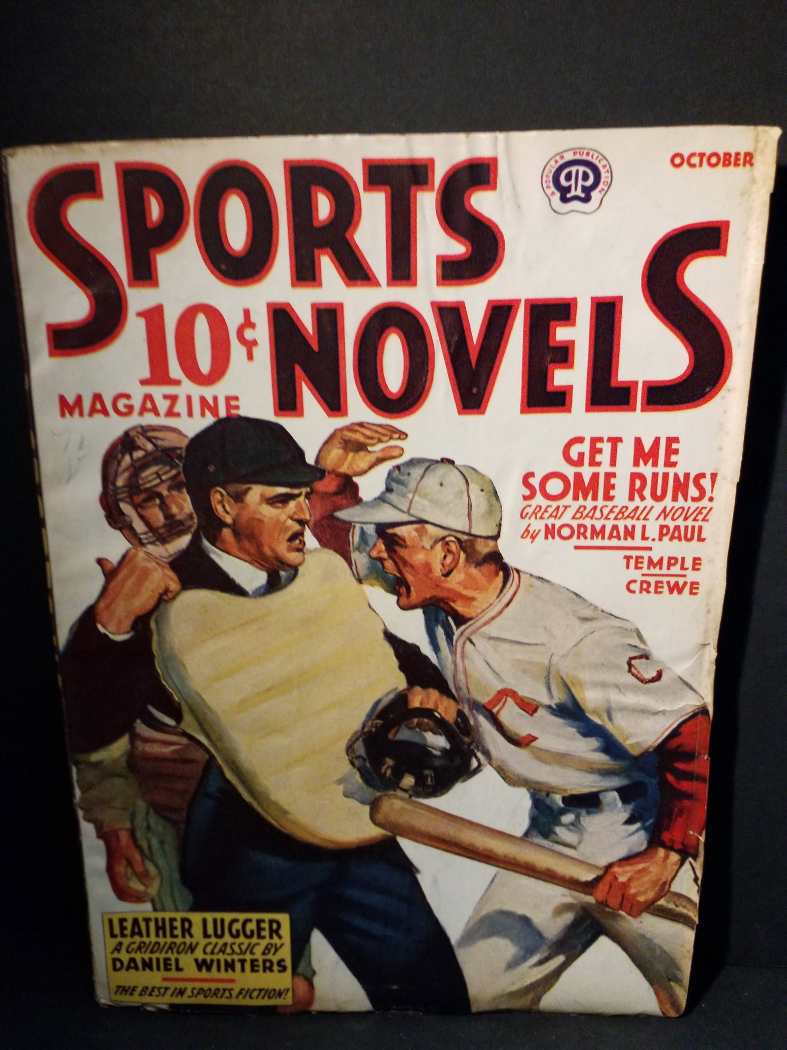 Original Pulp October 1941 Sports Novels Get Me Some Runs! by Norman Paul /VG (1 of 6)