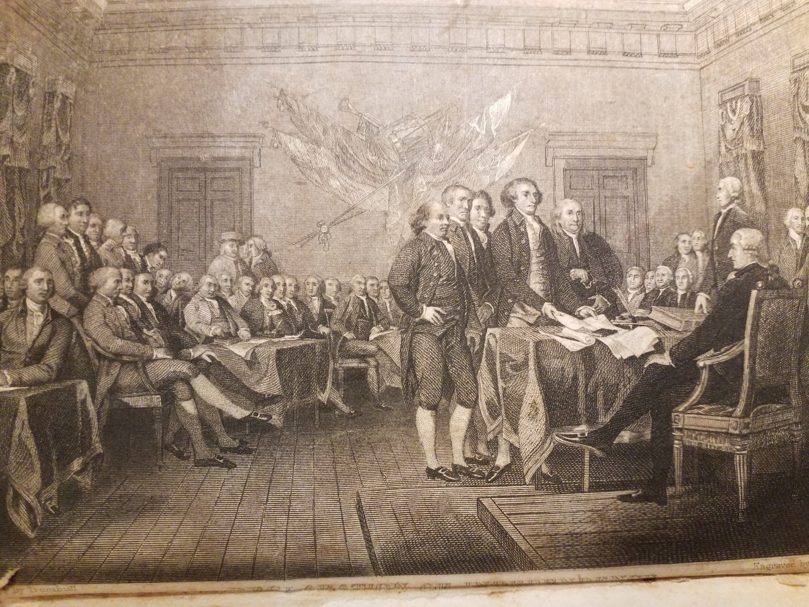 1st ed, 1829 Lives of the Signers to the Declaration of Independence, by Rev. Charles A. Goodrich: first edition of Lives of the Signers to the Declaration of Independence, written by Rev. Charles A. Goodrich and published in New York by William Reed & Co. in 1829With frontis of the Signers( with a