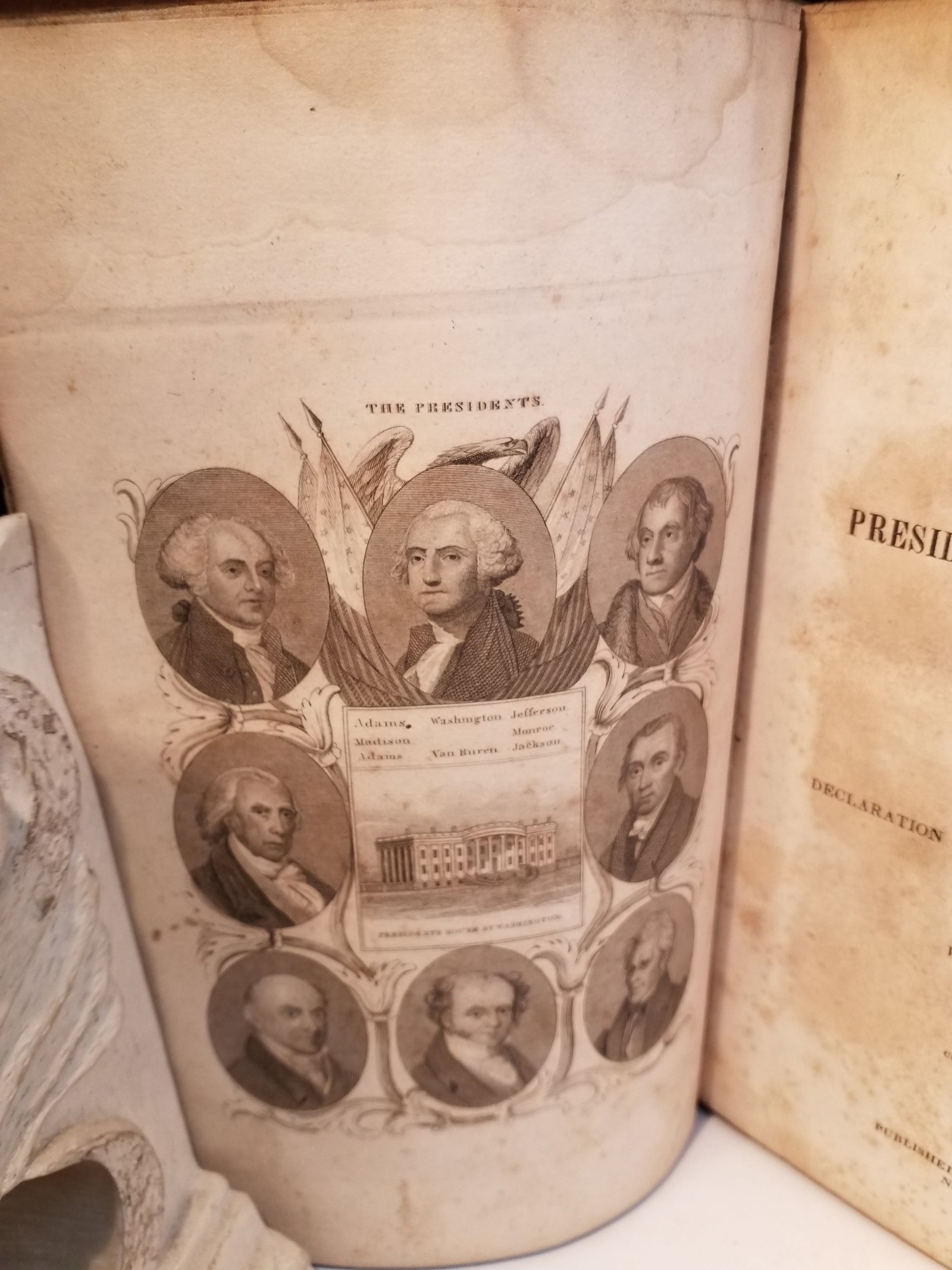 The Addresses and Messages of the Presidents of the United States, from 1789 to 1839 US Constitution (1 of 13)