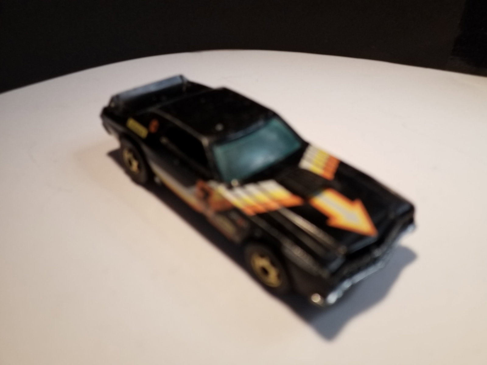 Hot Wheels 1974 black race car die cast (1 of 4)