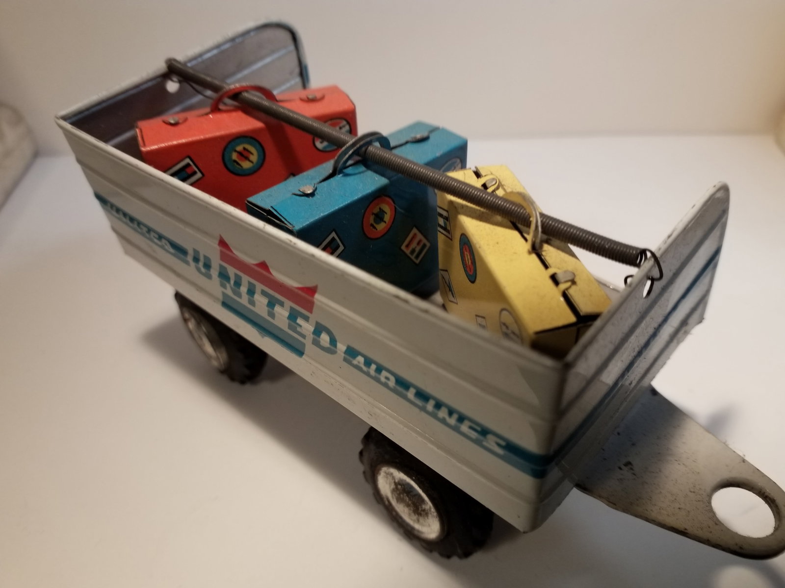 Vintage United Airlines Baggage airport Transporter (1 of 4)